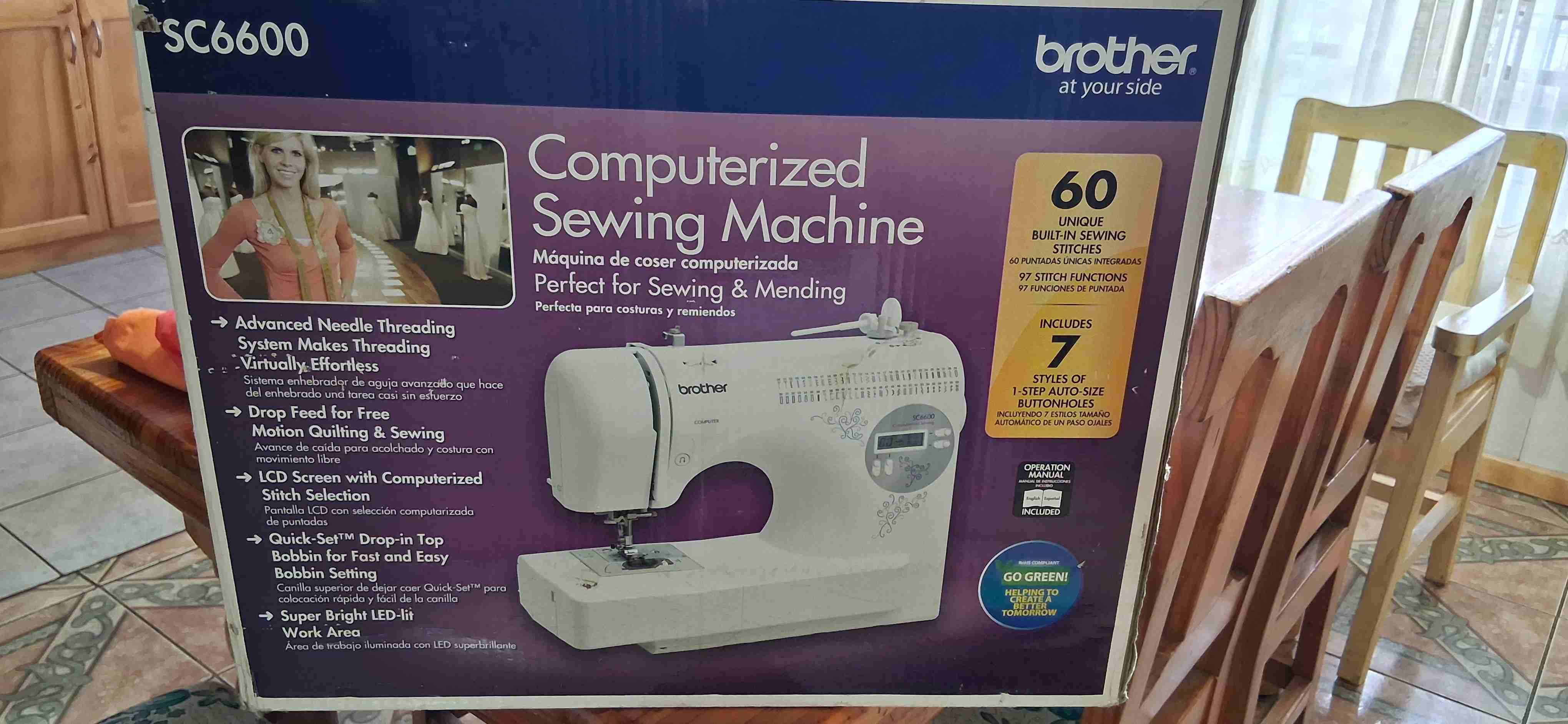 Máquina de coser Brother SC6600