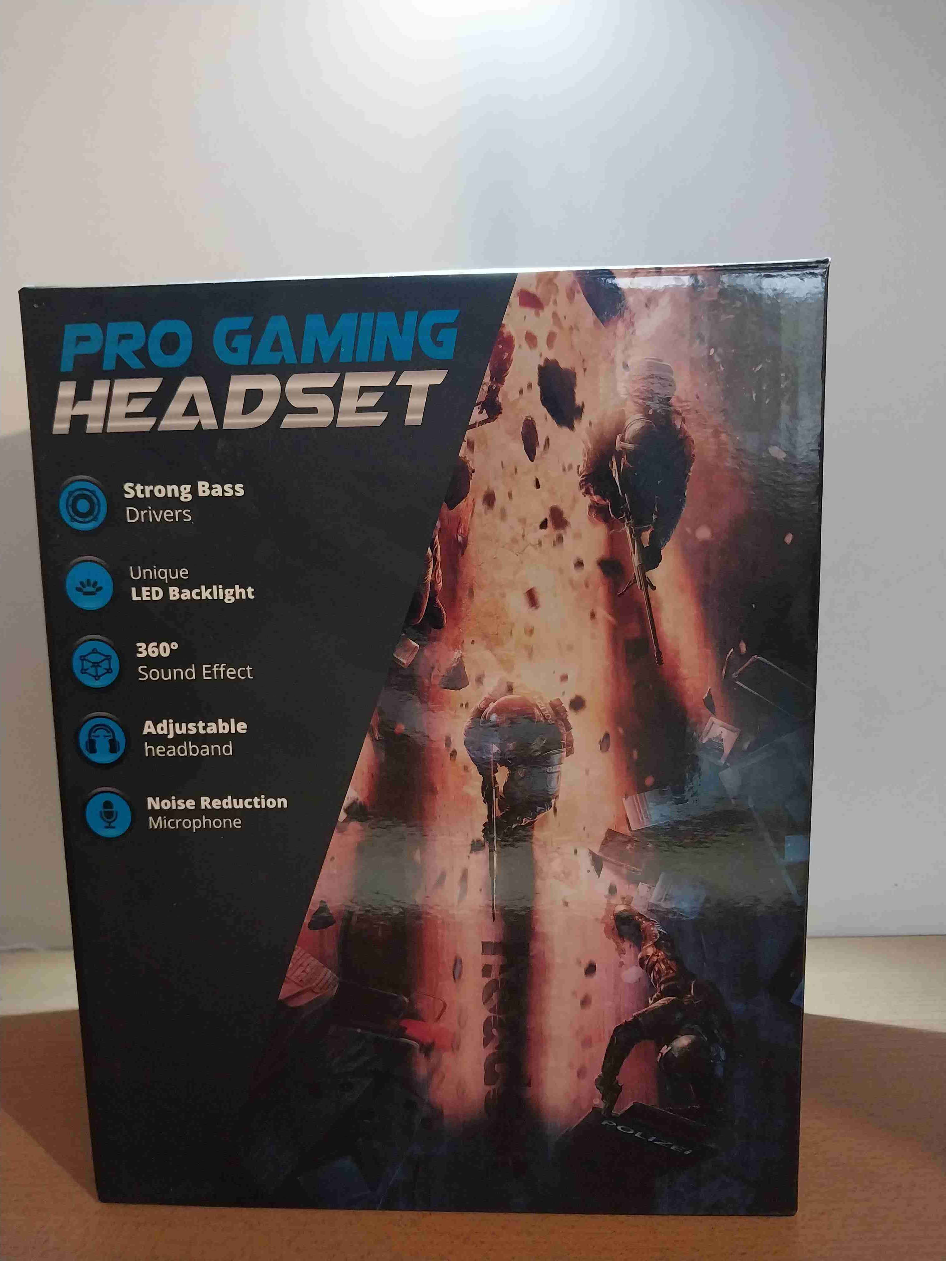 Audífonos gaming con micrófono - miniatura 1