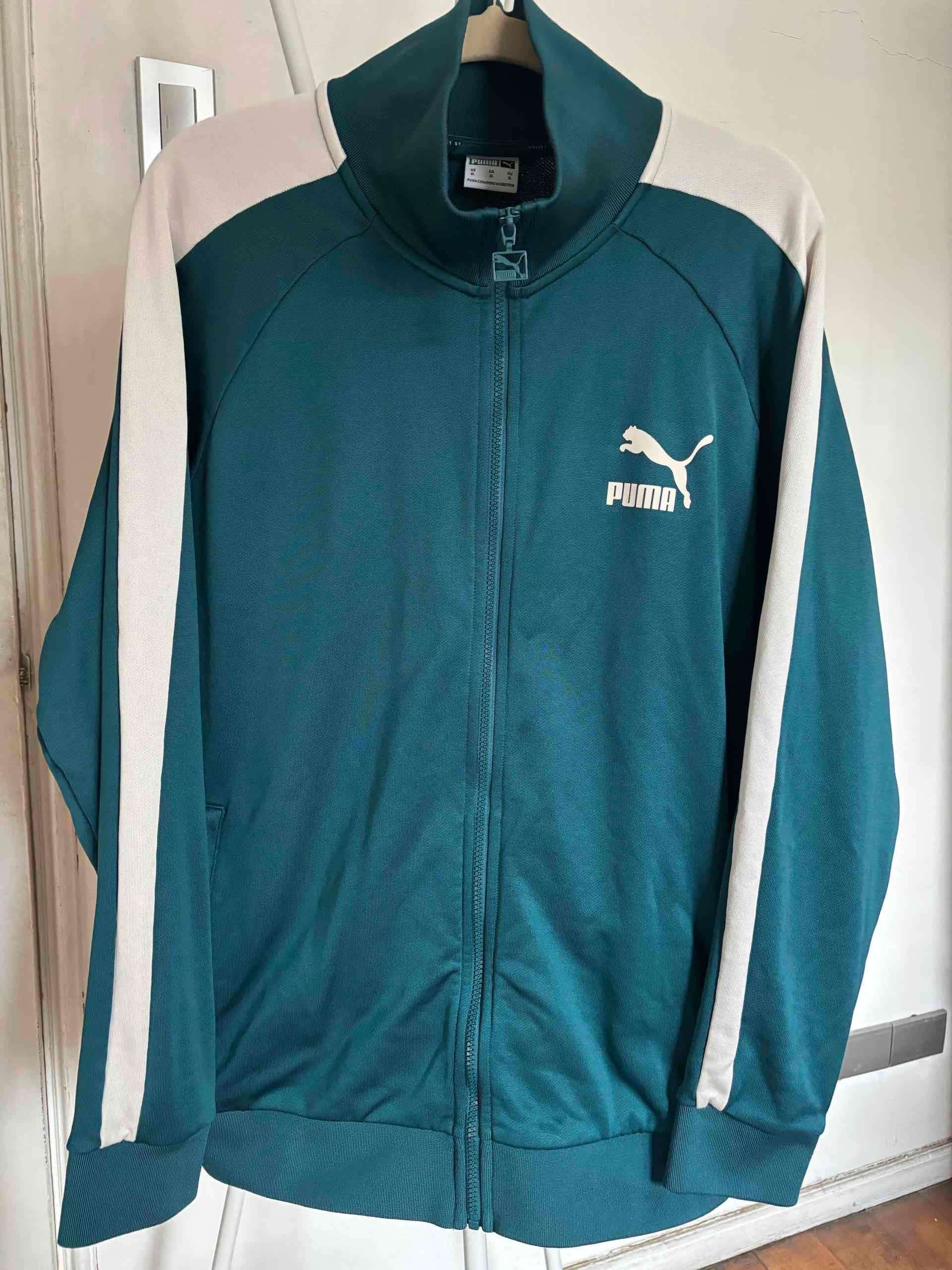 Poleron T7 Puma verde - miniatura 1