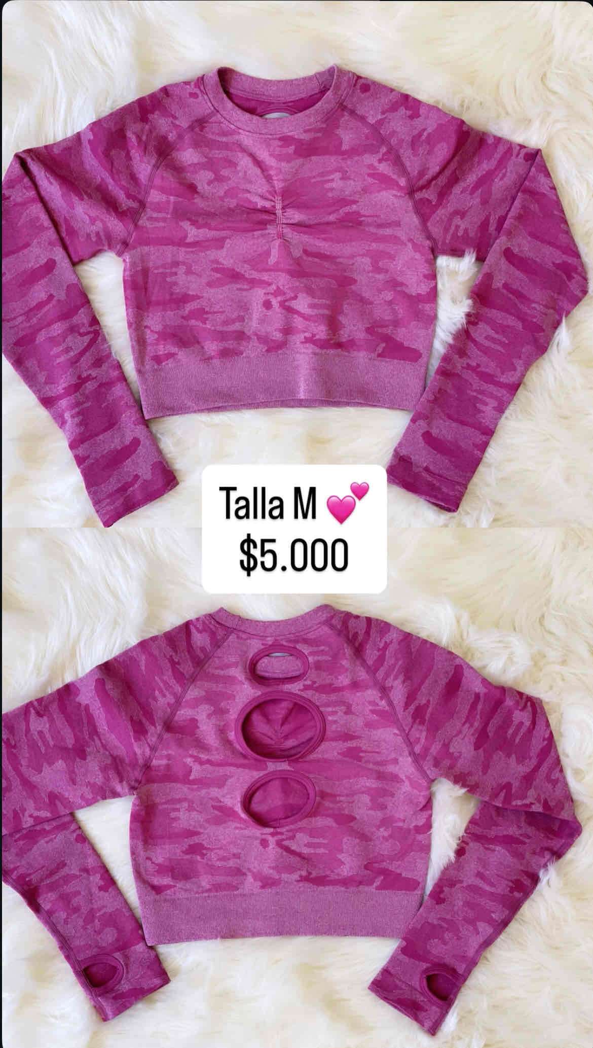 Peto deportivo morado talla M - miniatura 3