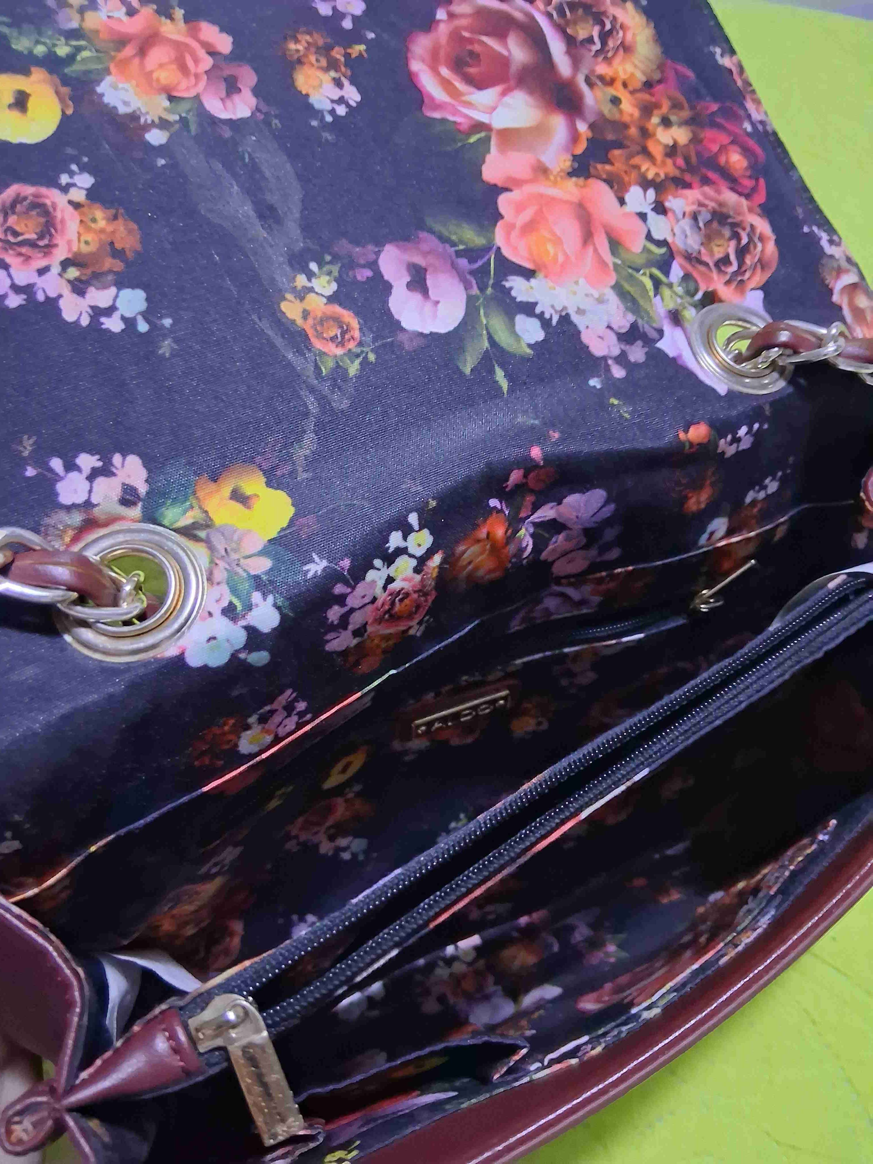 Cartera Aldo de cuero acolchada burdeo - miniatura 4