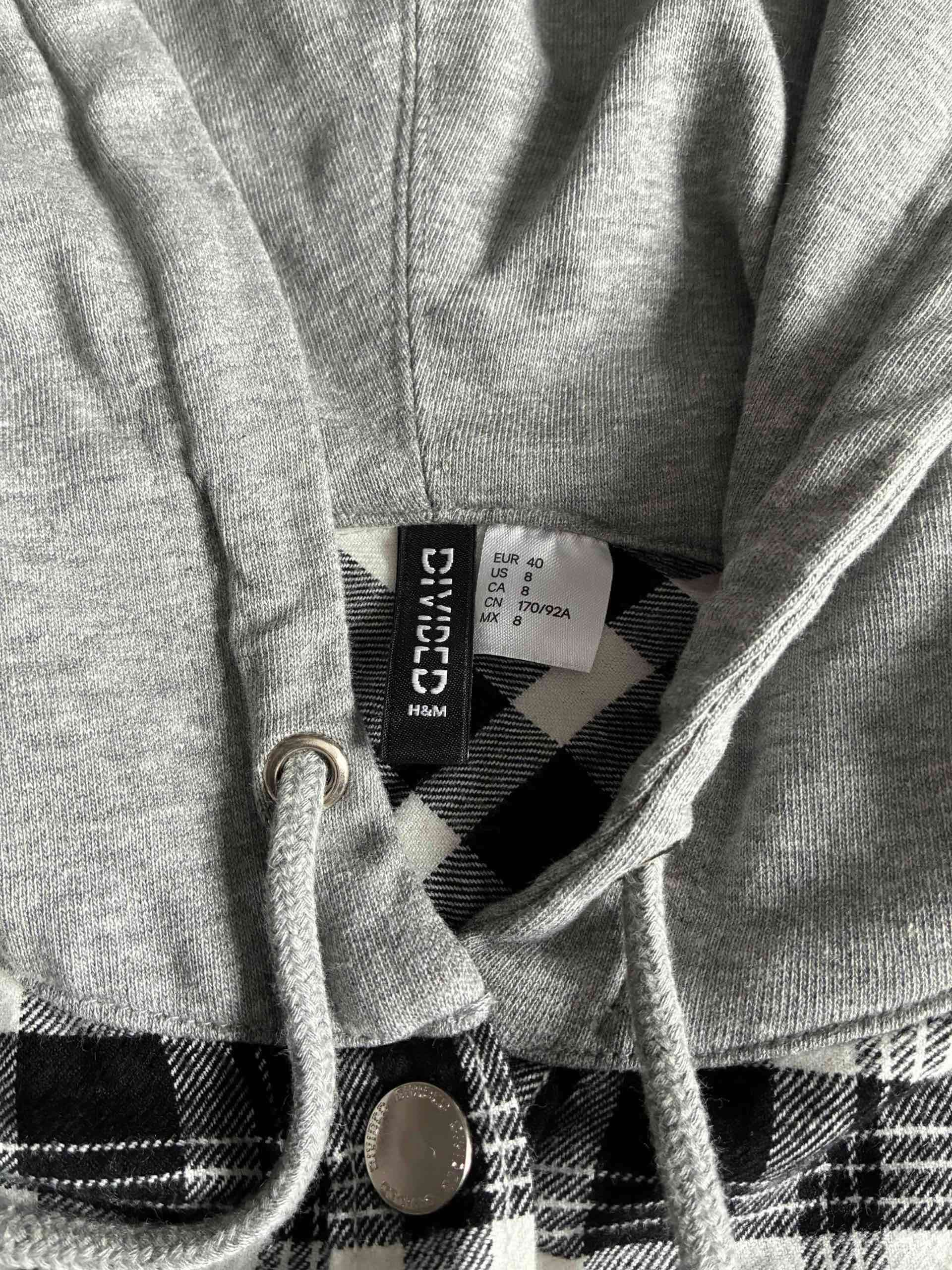 Camisa/chaqueta cuadros, marca H&M, talla 40 - miniatura 3