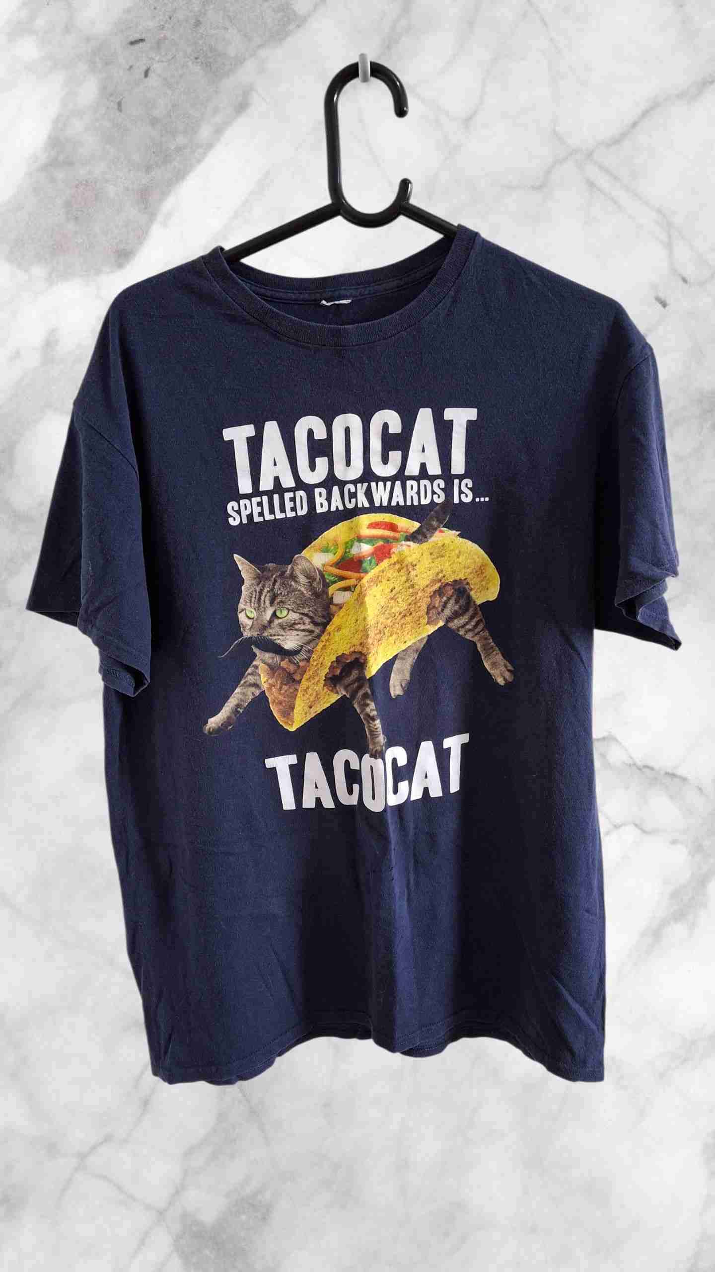 Polera gráfica Tacocat azul
