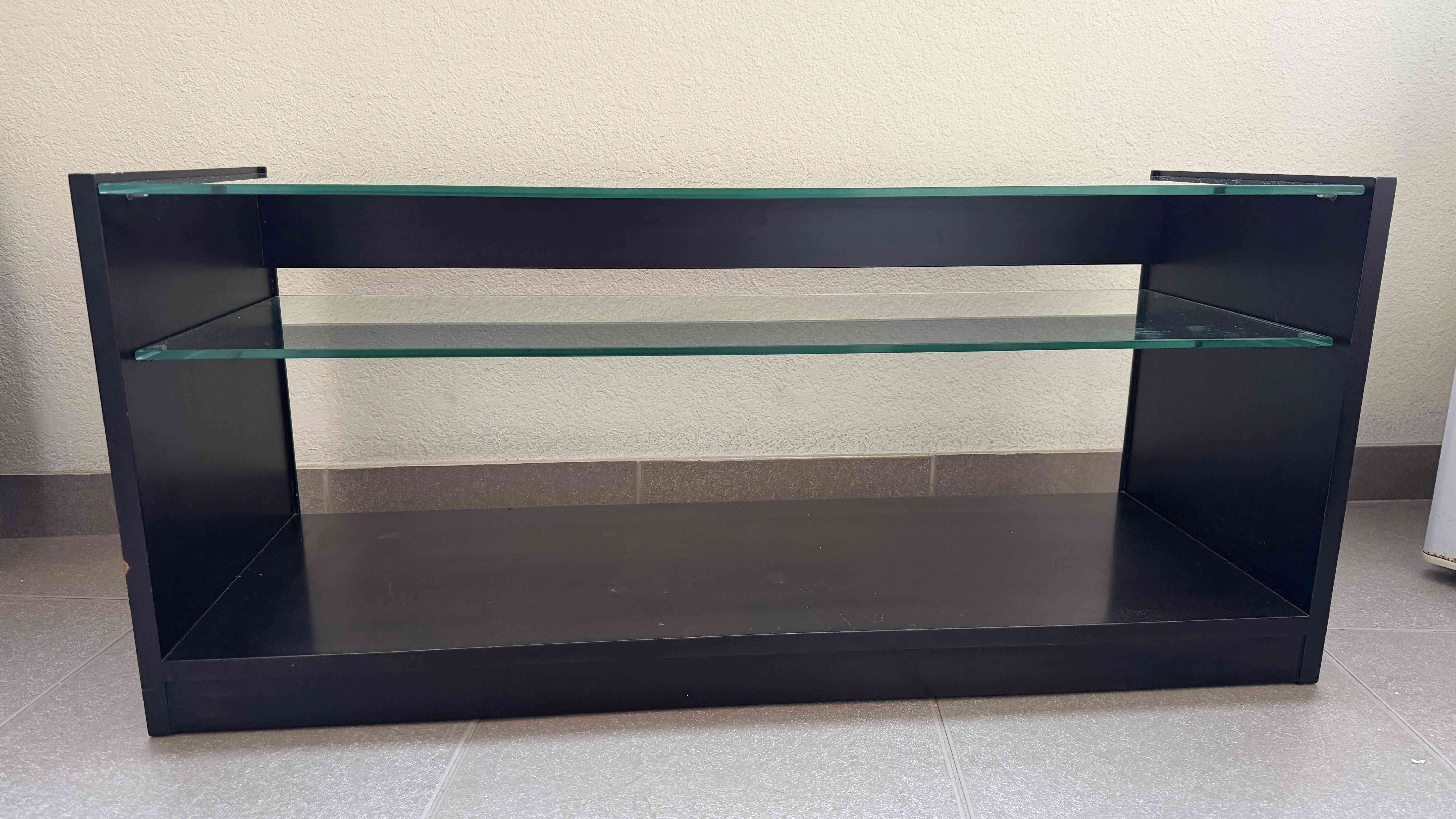Rack TV con estantes de vidrio - 1
