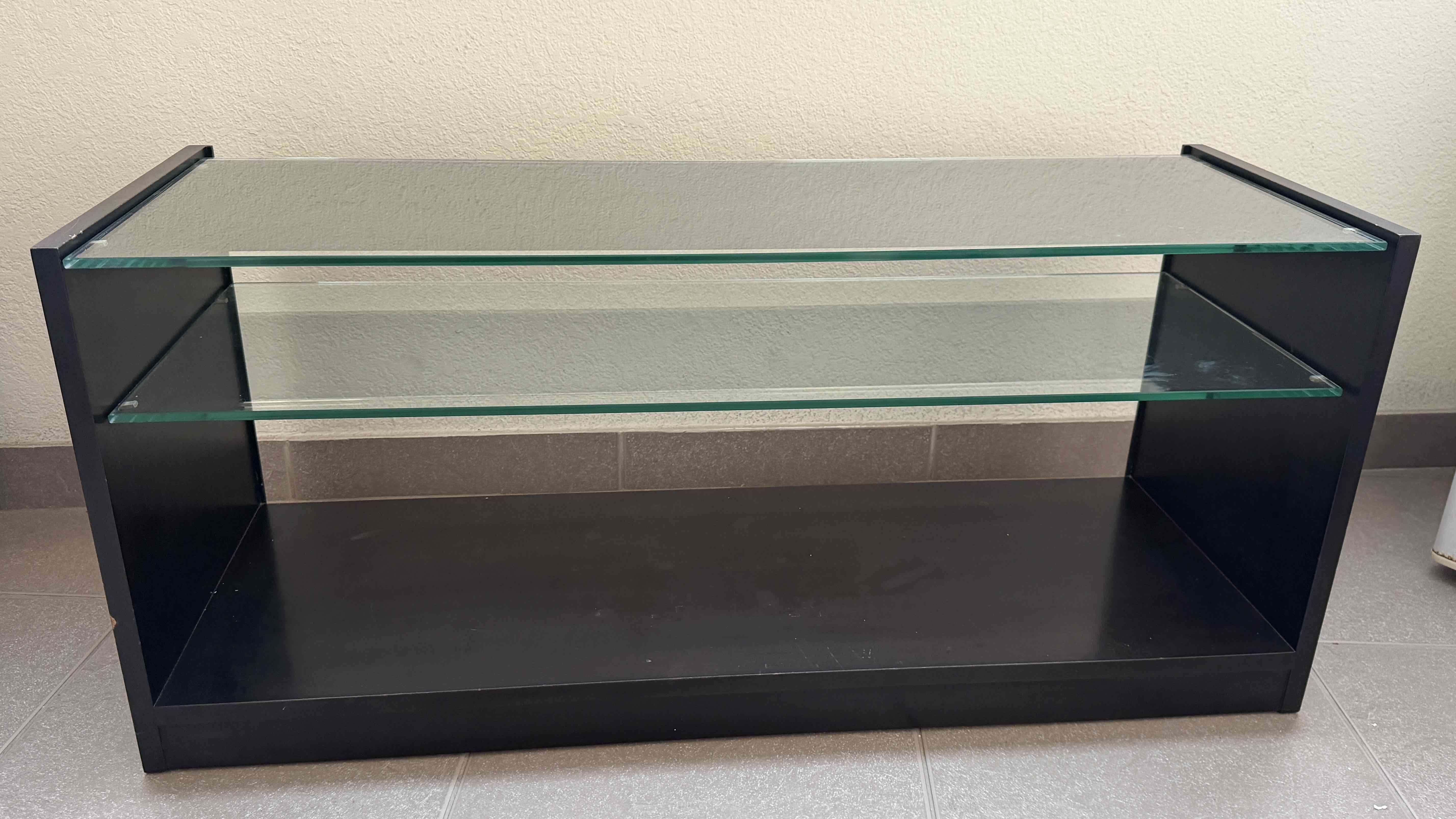 Rack TV con estantes de vidrio - 2