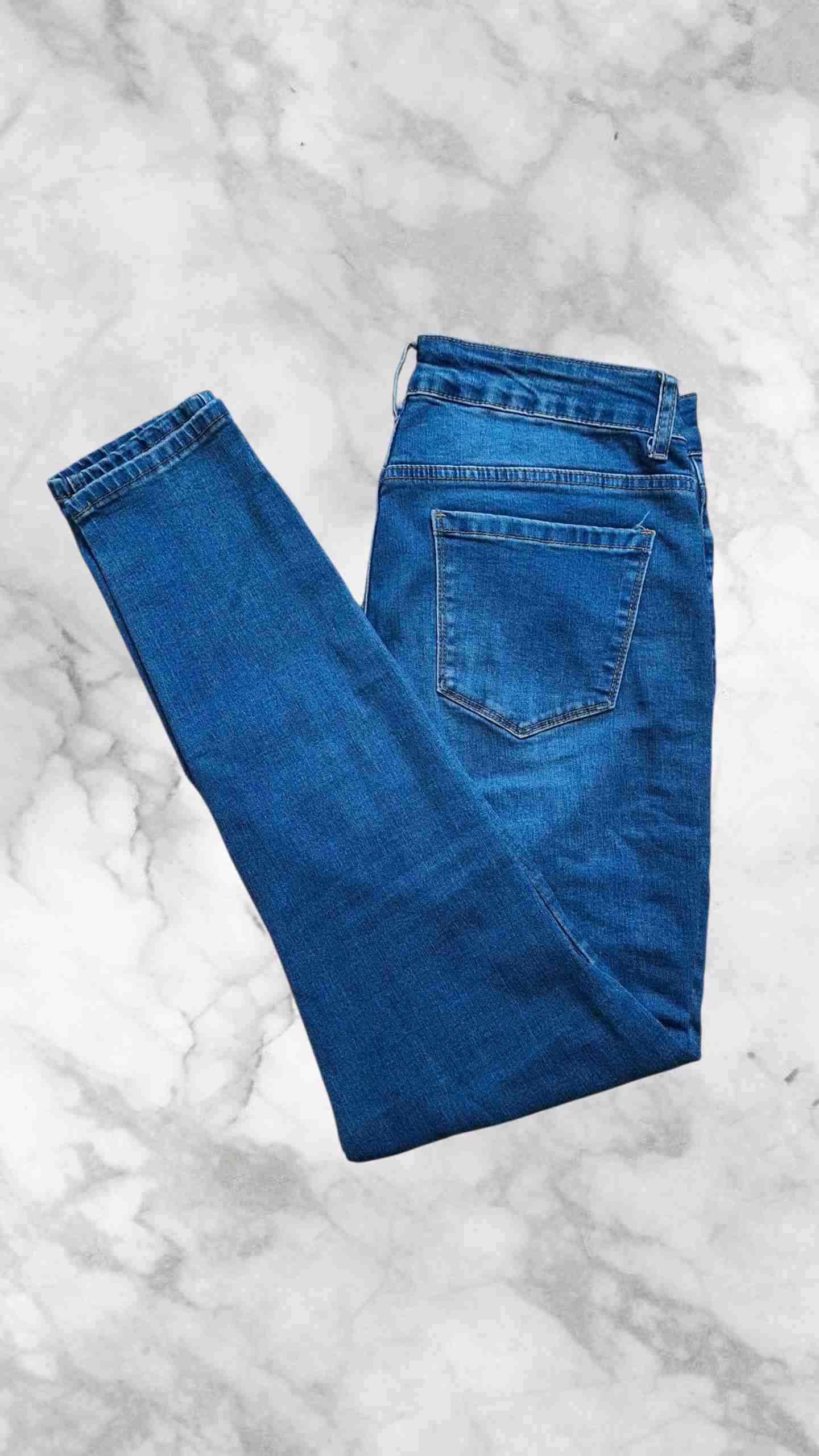 Jeans azules pitillo - miniatura 2
