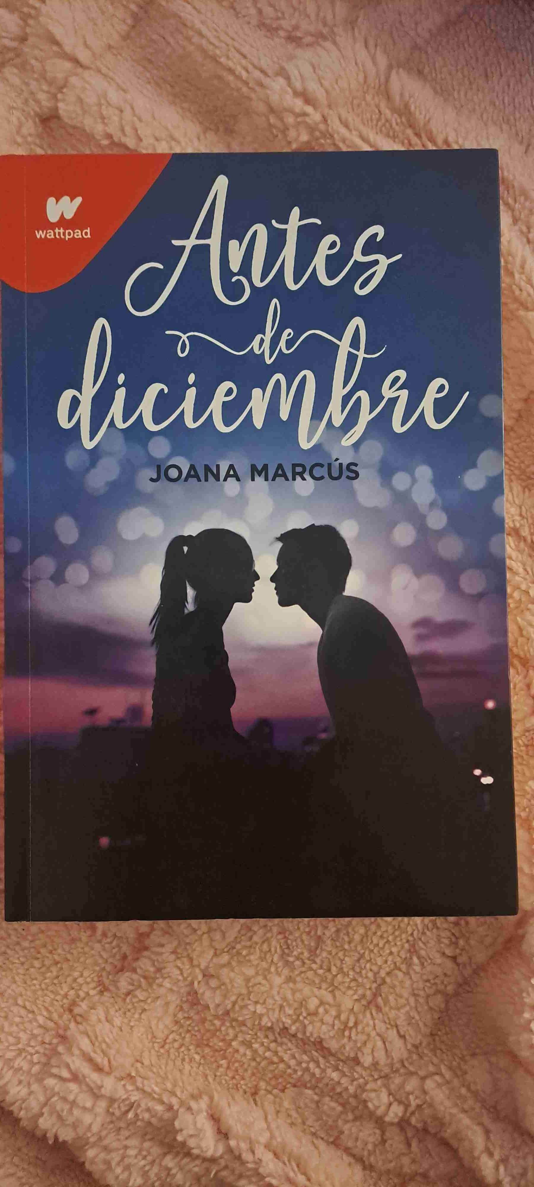Libro 'Antes de diciembre' Joana Marcus ORIGINAL - 1