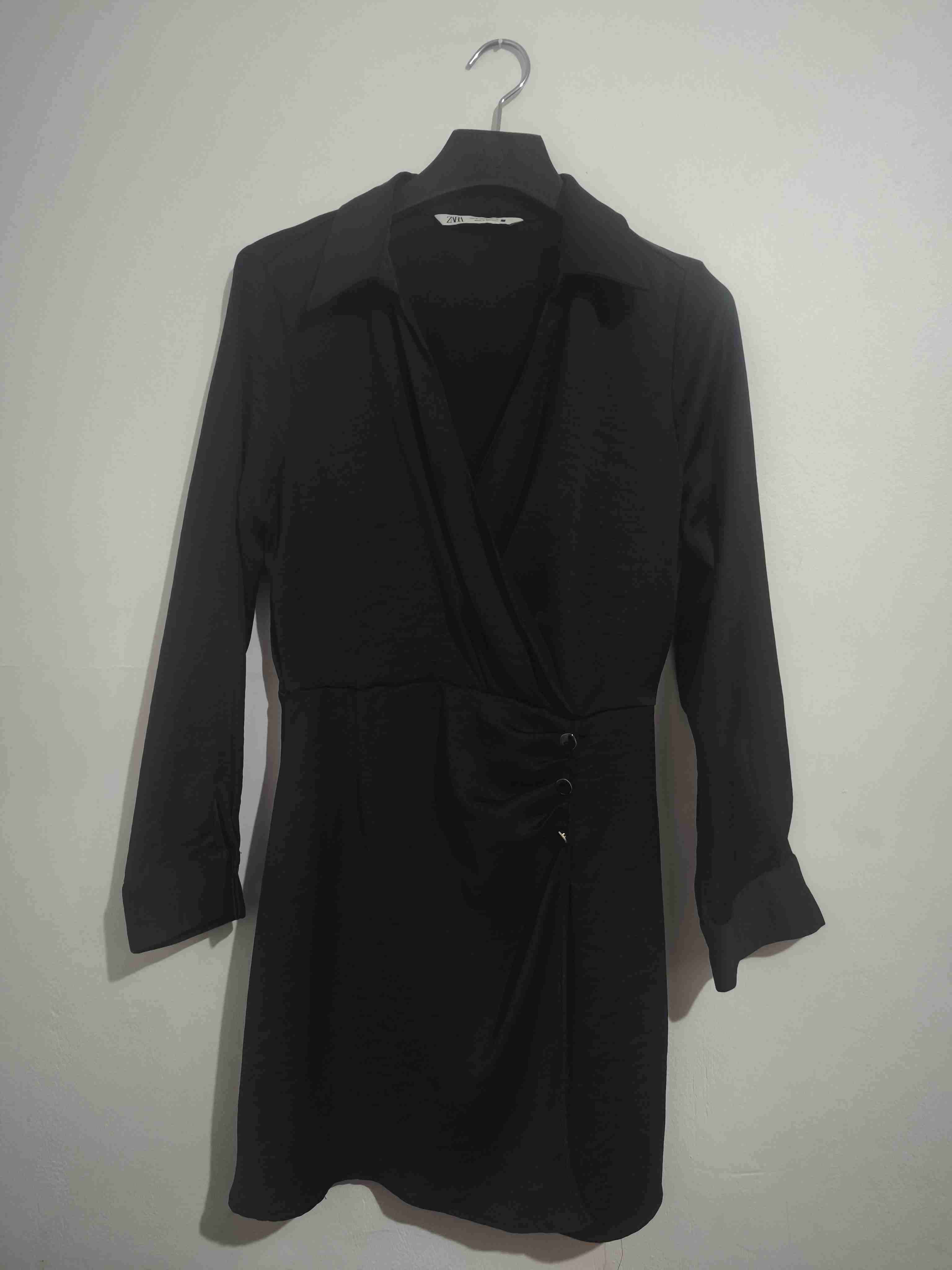 Vestido negro ZARA - 1