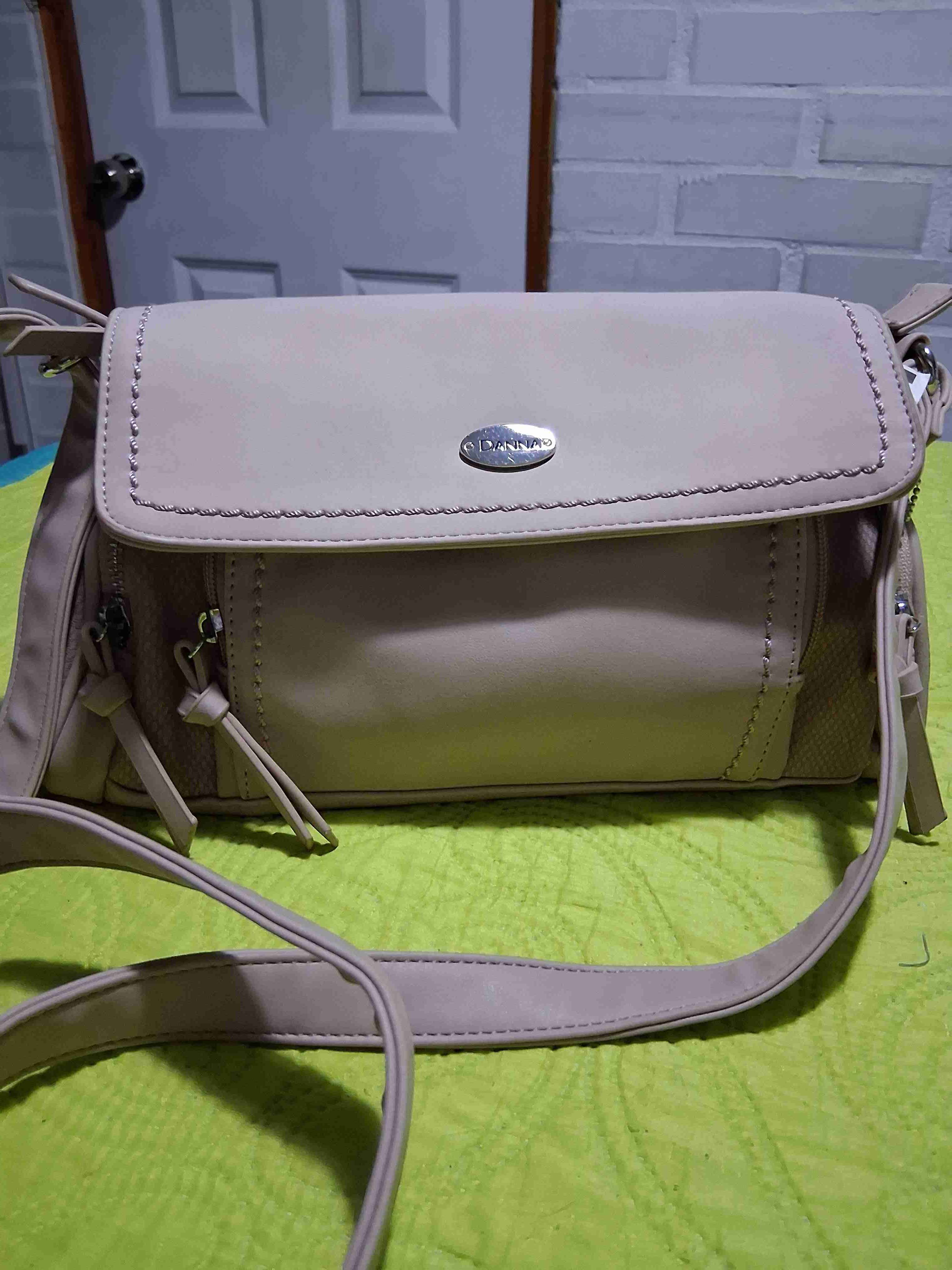 Cartera Danna rosa palo estilo casual - miniatura 1