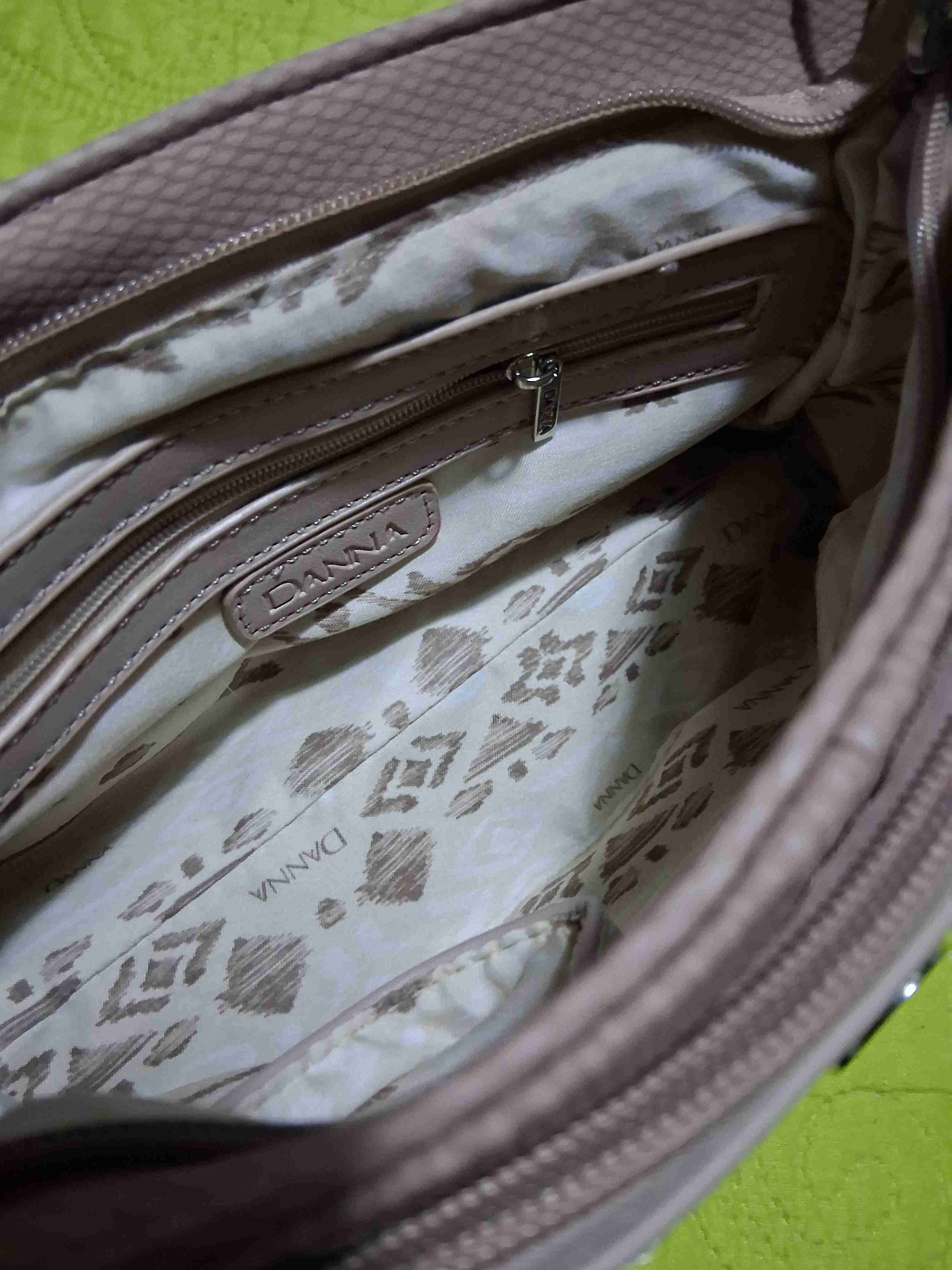 Cartera Danna rosa palo estilo casual - miniatura 5