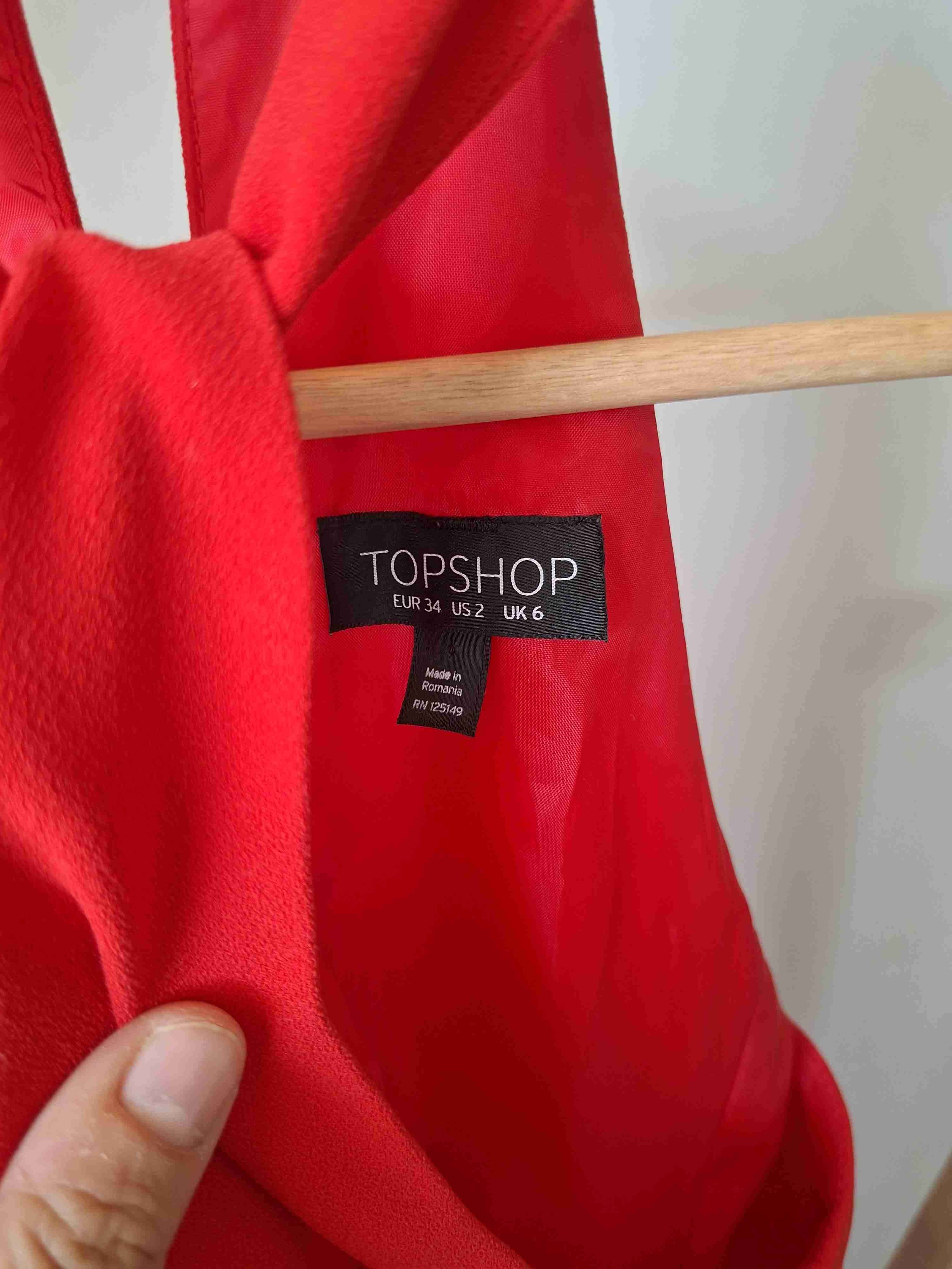 Enterito naranjo Topshop. - miniatura 3