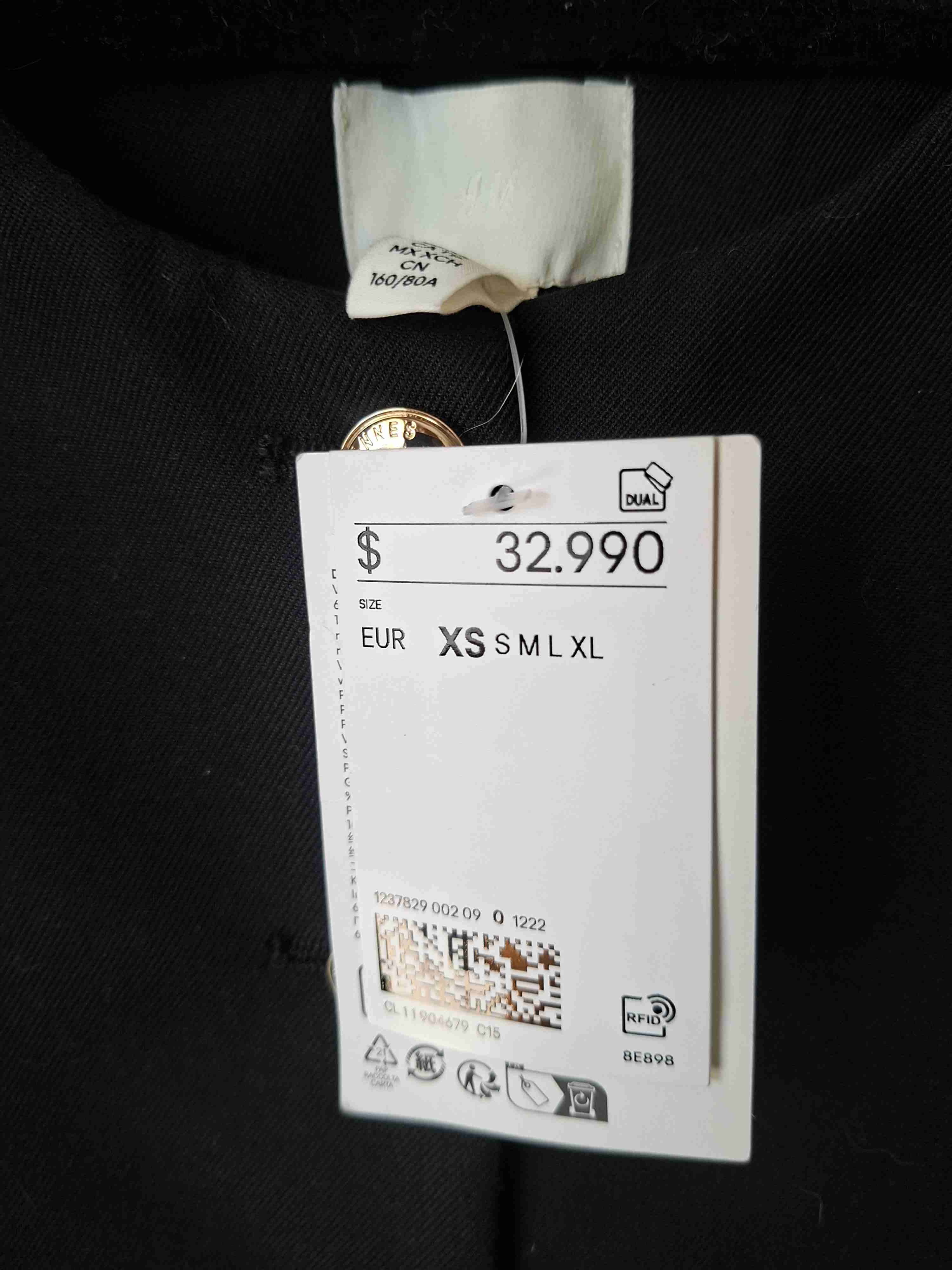 Blazer negro elegante - miniatura 2