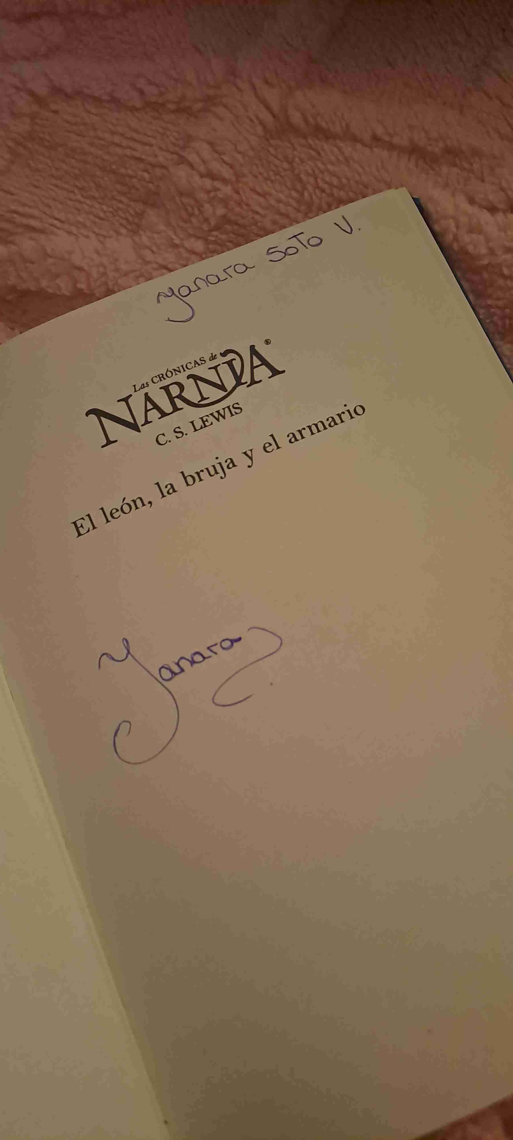 Las Crónicas de Narnia libro - miniatura 4