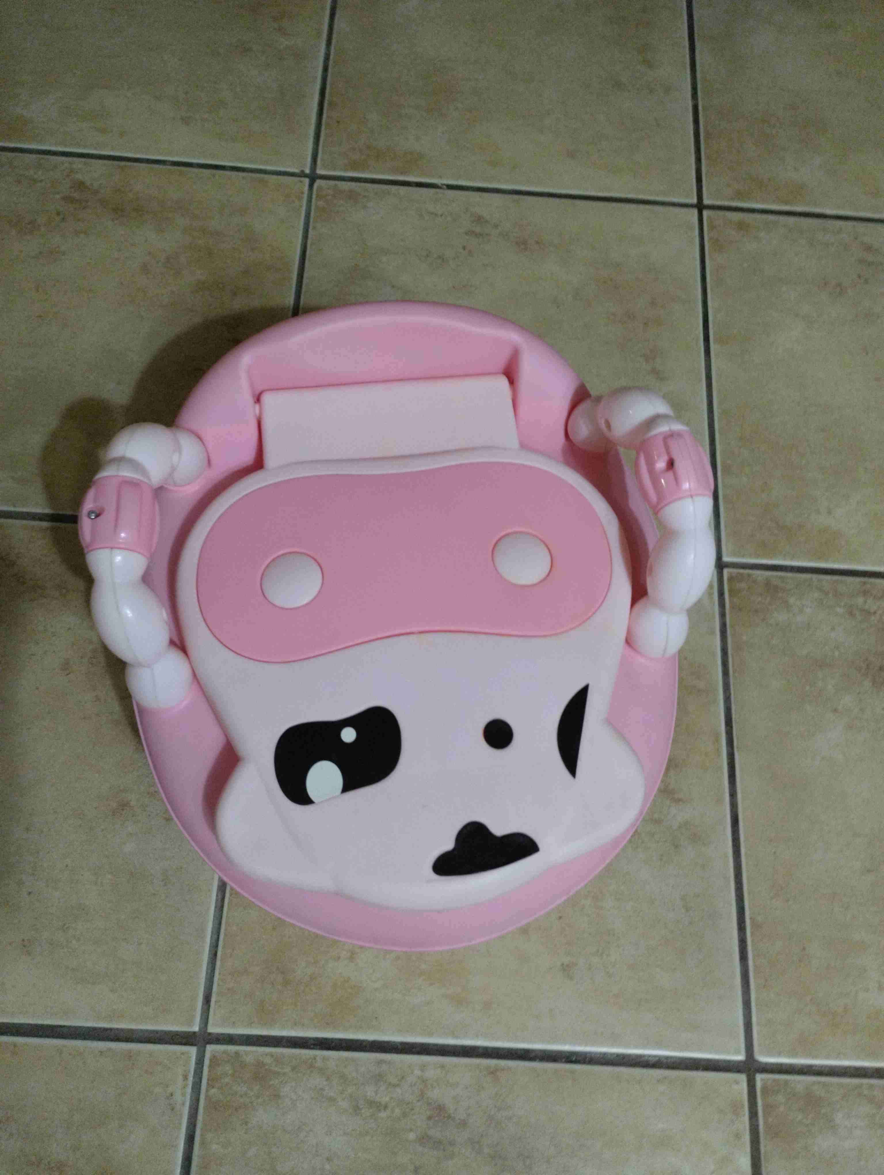 Silla de baño infantil rosa - miniatura 1