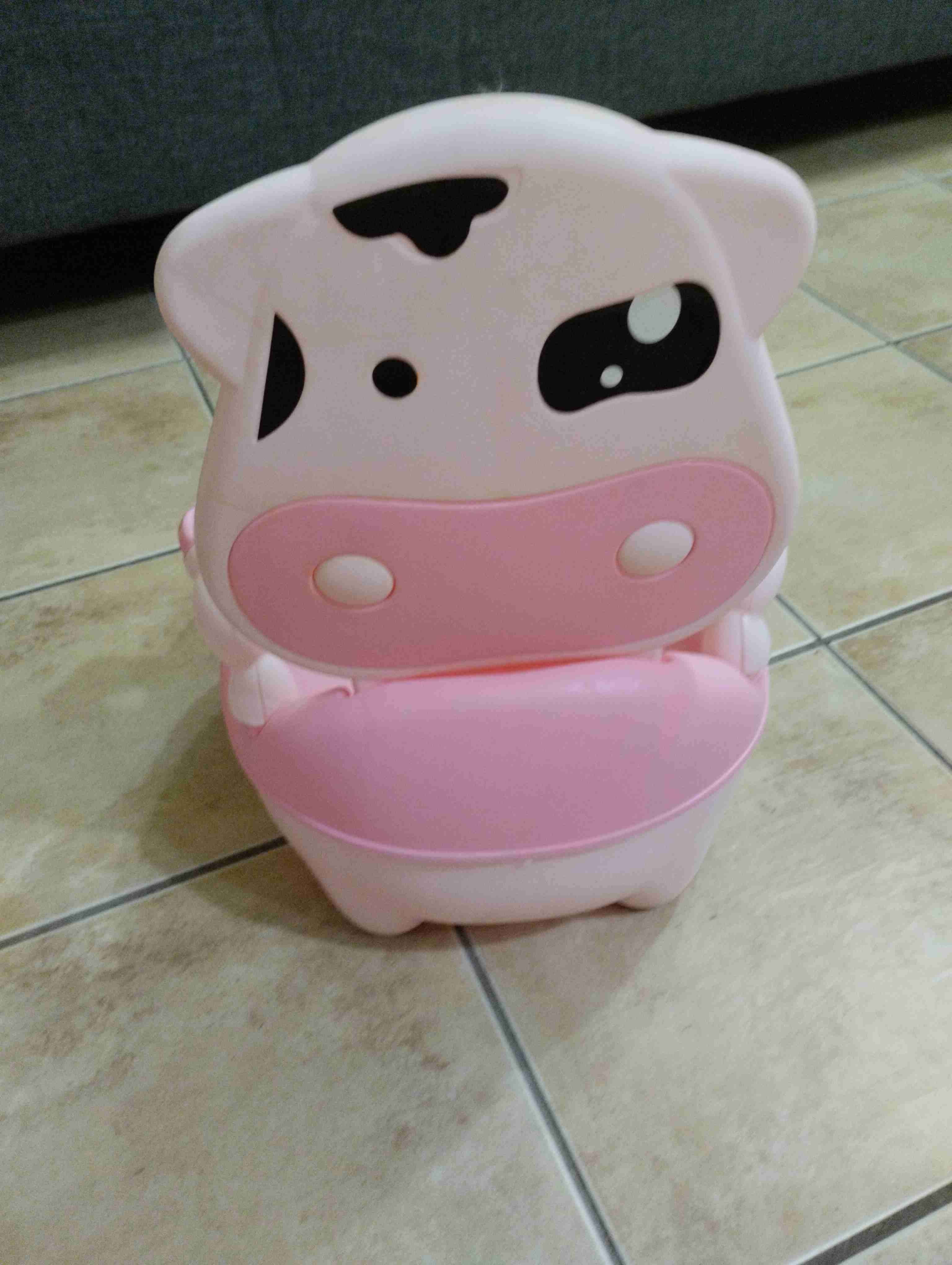 Silla de baño infantil rosa - miniatura 3