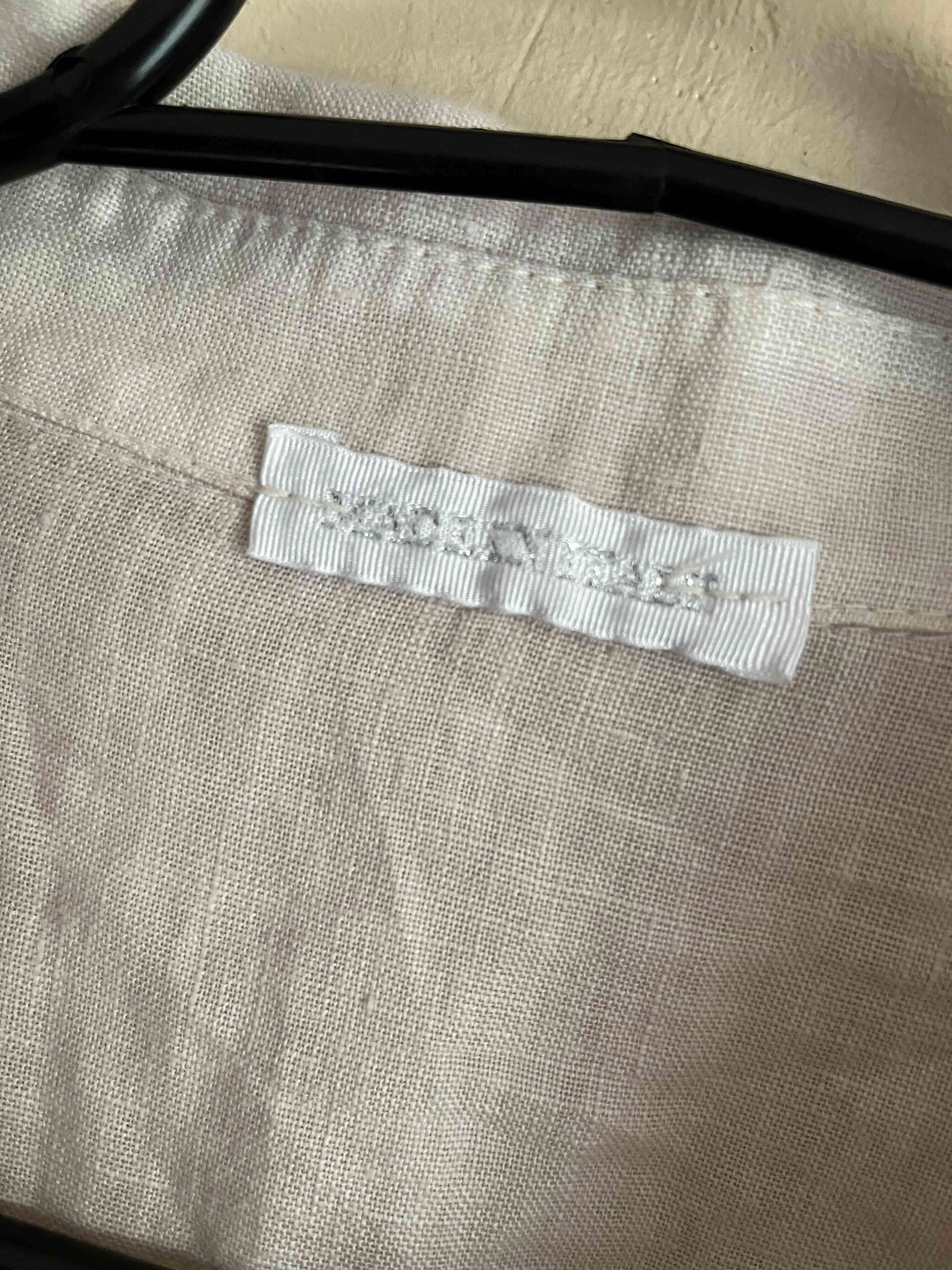 Vestido chemise blanco - miniatura 2