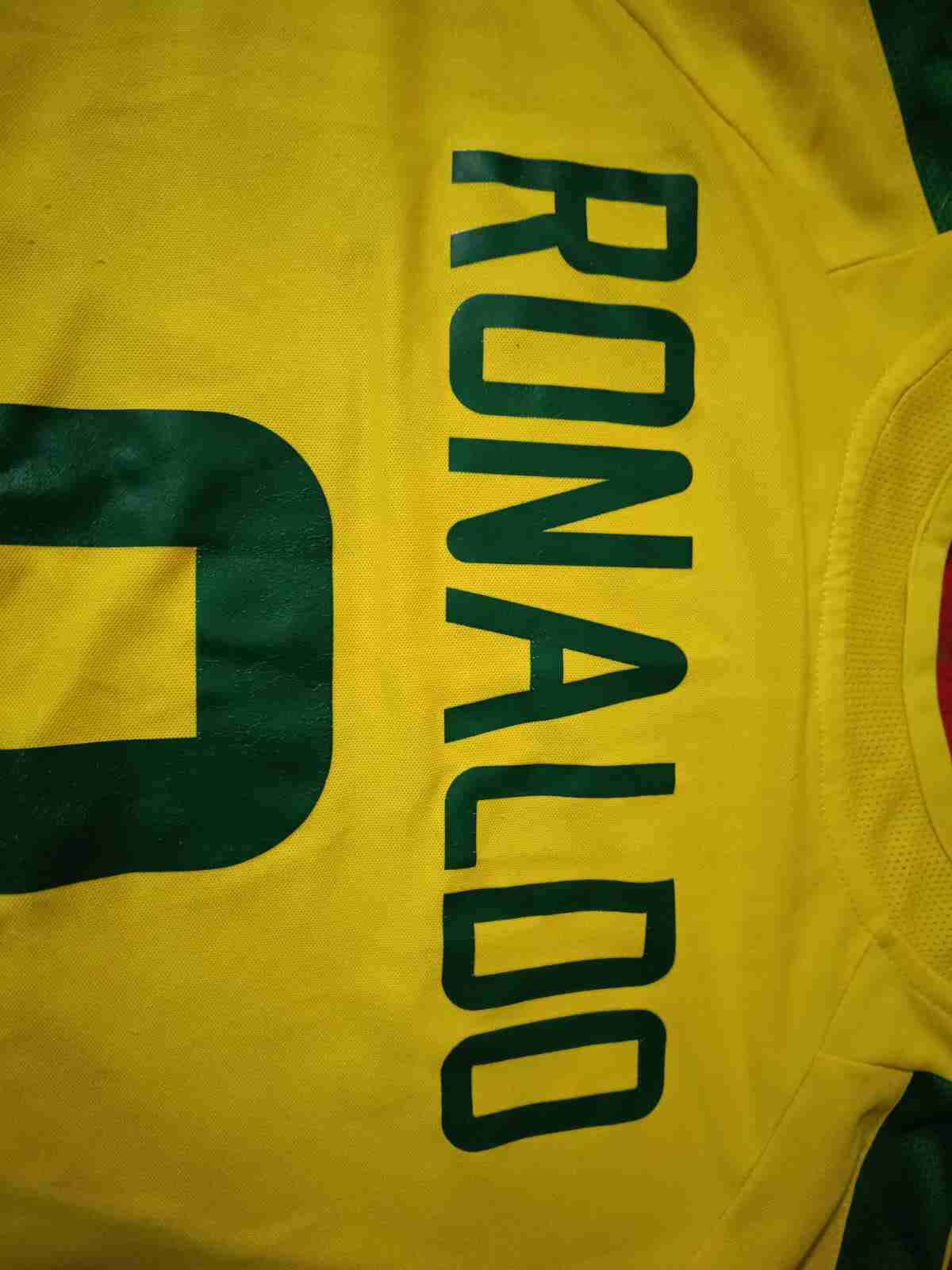 Camiseta Brasil amarilla número 9 - miniatura 4
