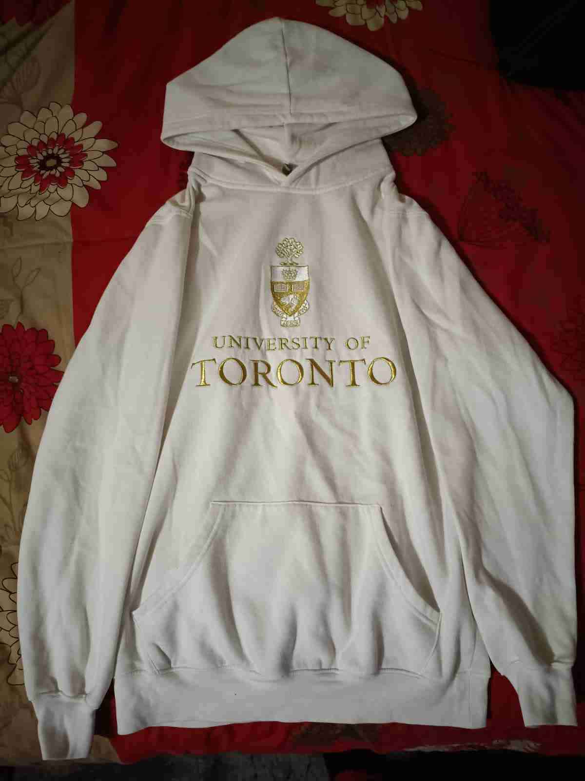 Polerón capucha blanco Toronto - miniatura 1