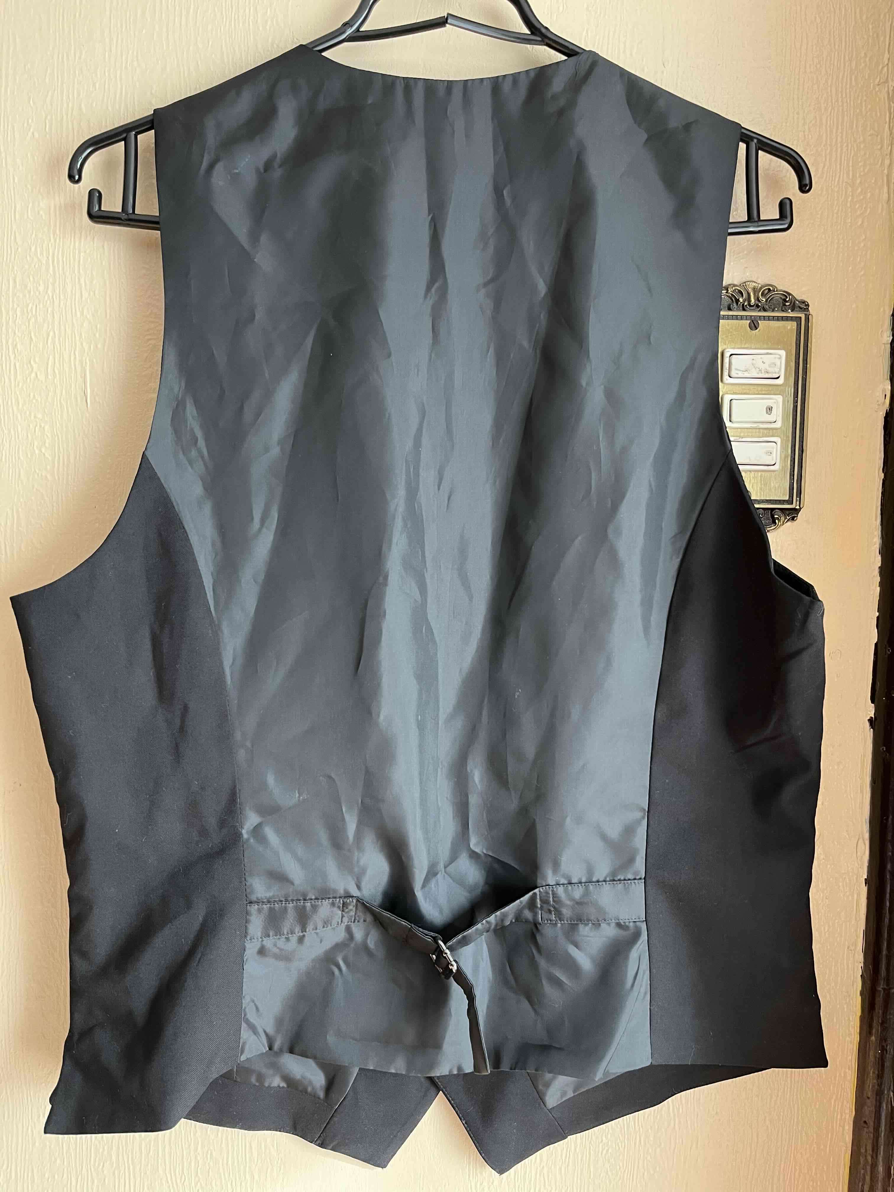 Gilet negro mujer talla 38 - miniatura 5