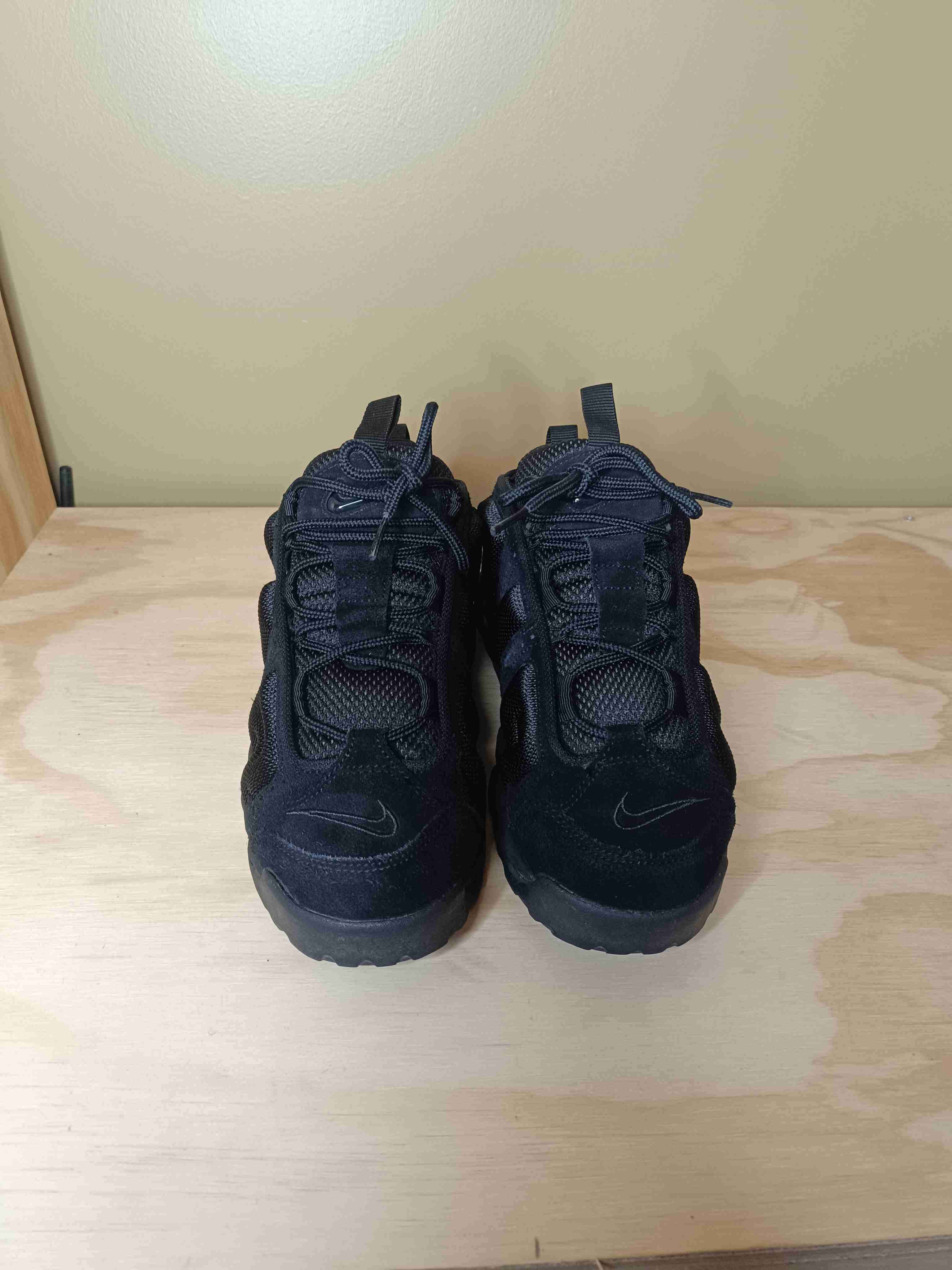 Nike Air More Uptempo Triple Black Talla 8 US OG - miniatura 3