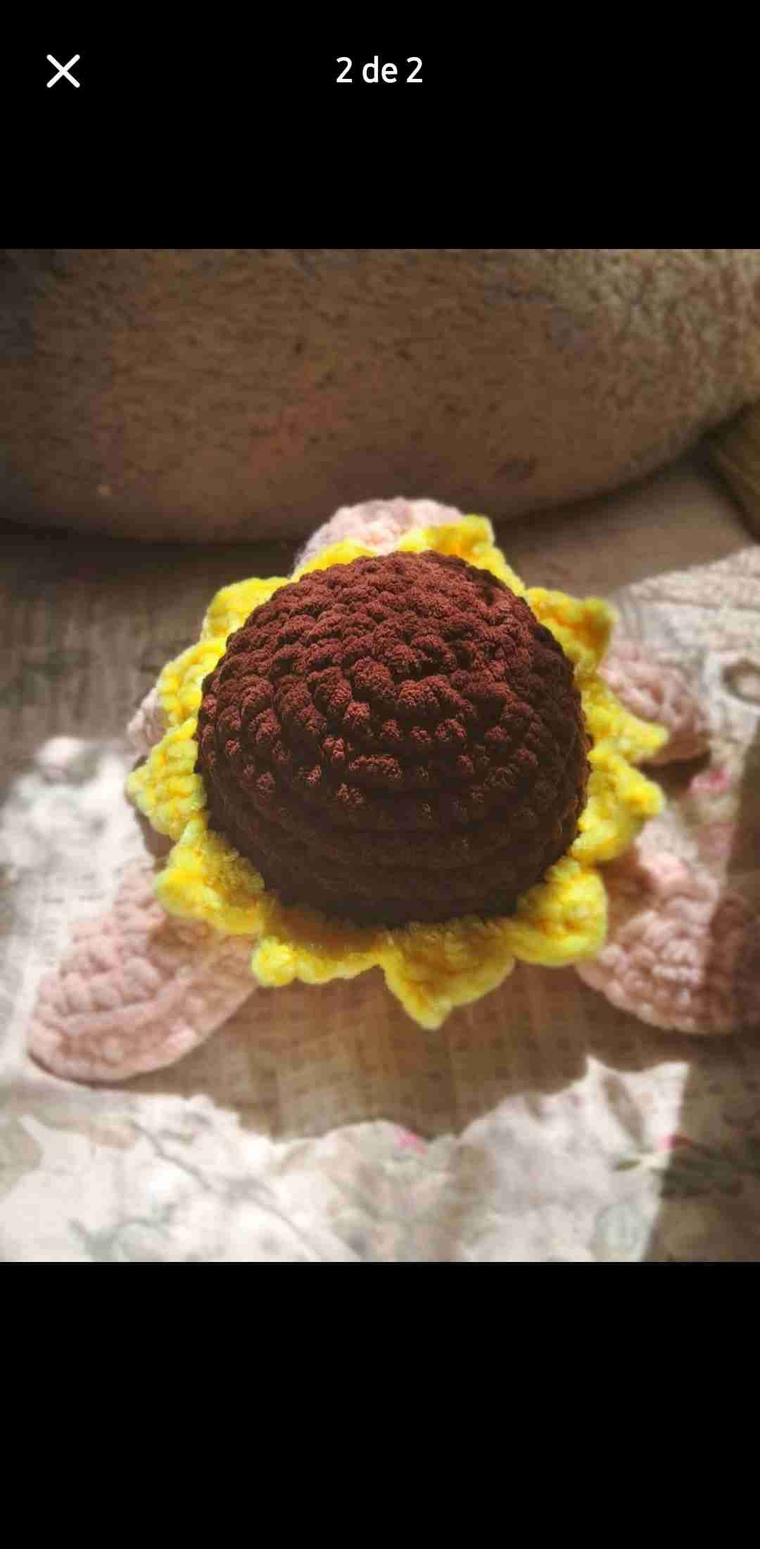 Tortuga de peluche hecha a mano - miniatura 2