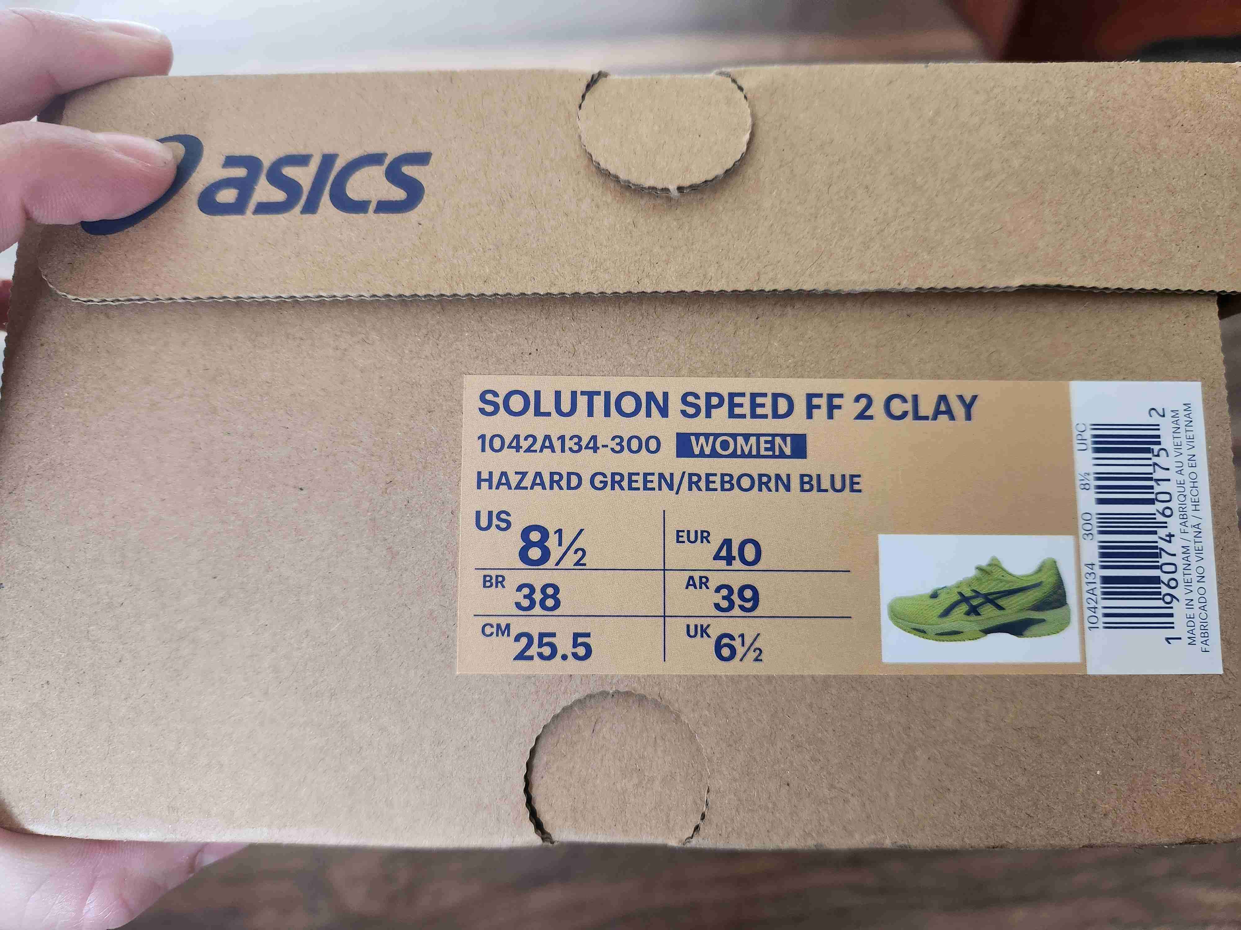 Zapatillas deportivas Asics Verdes - miniatura 3