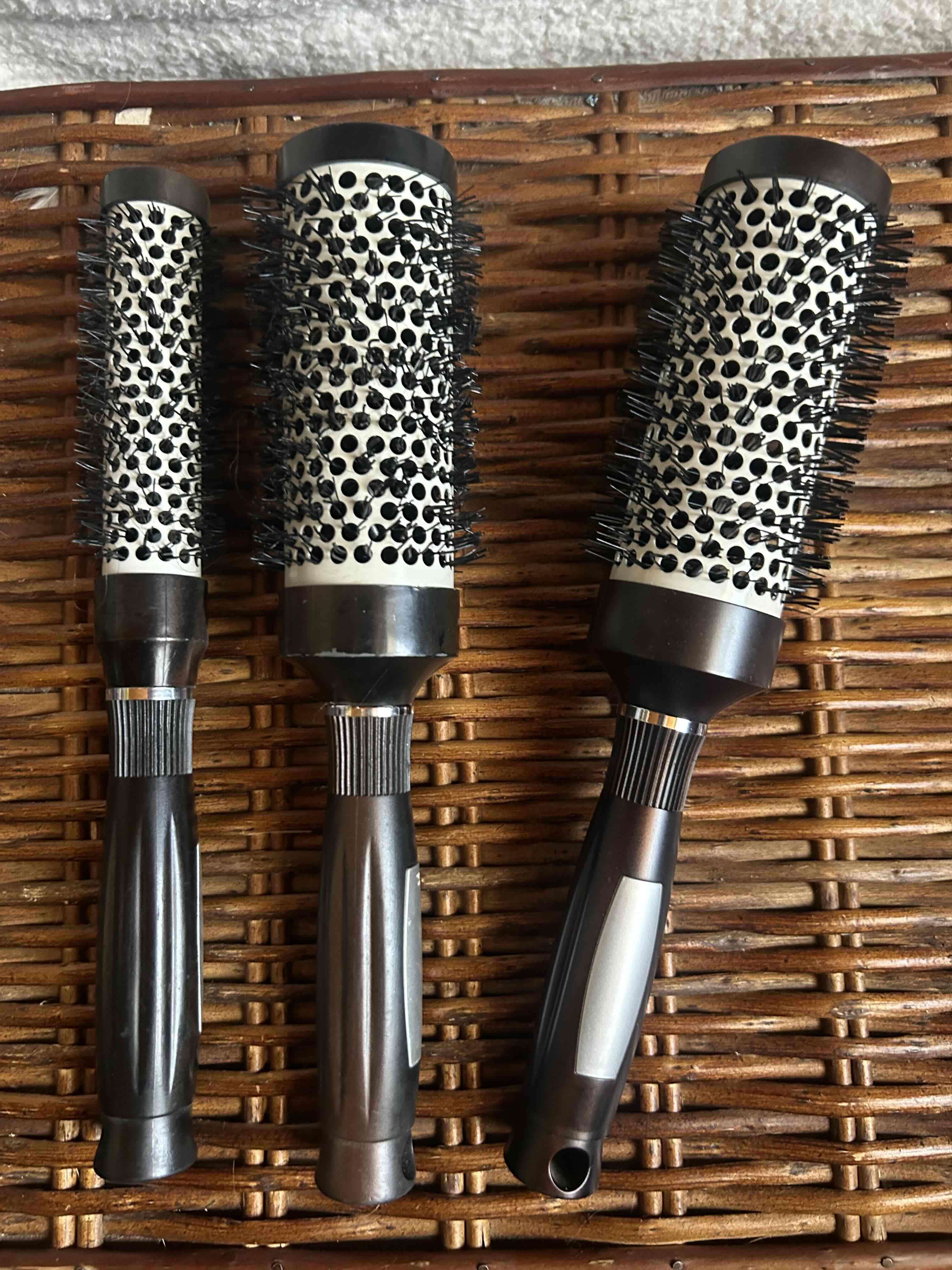 Set de cepillos redondos de pelo - miniatura 1