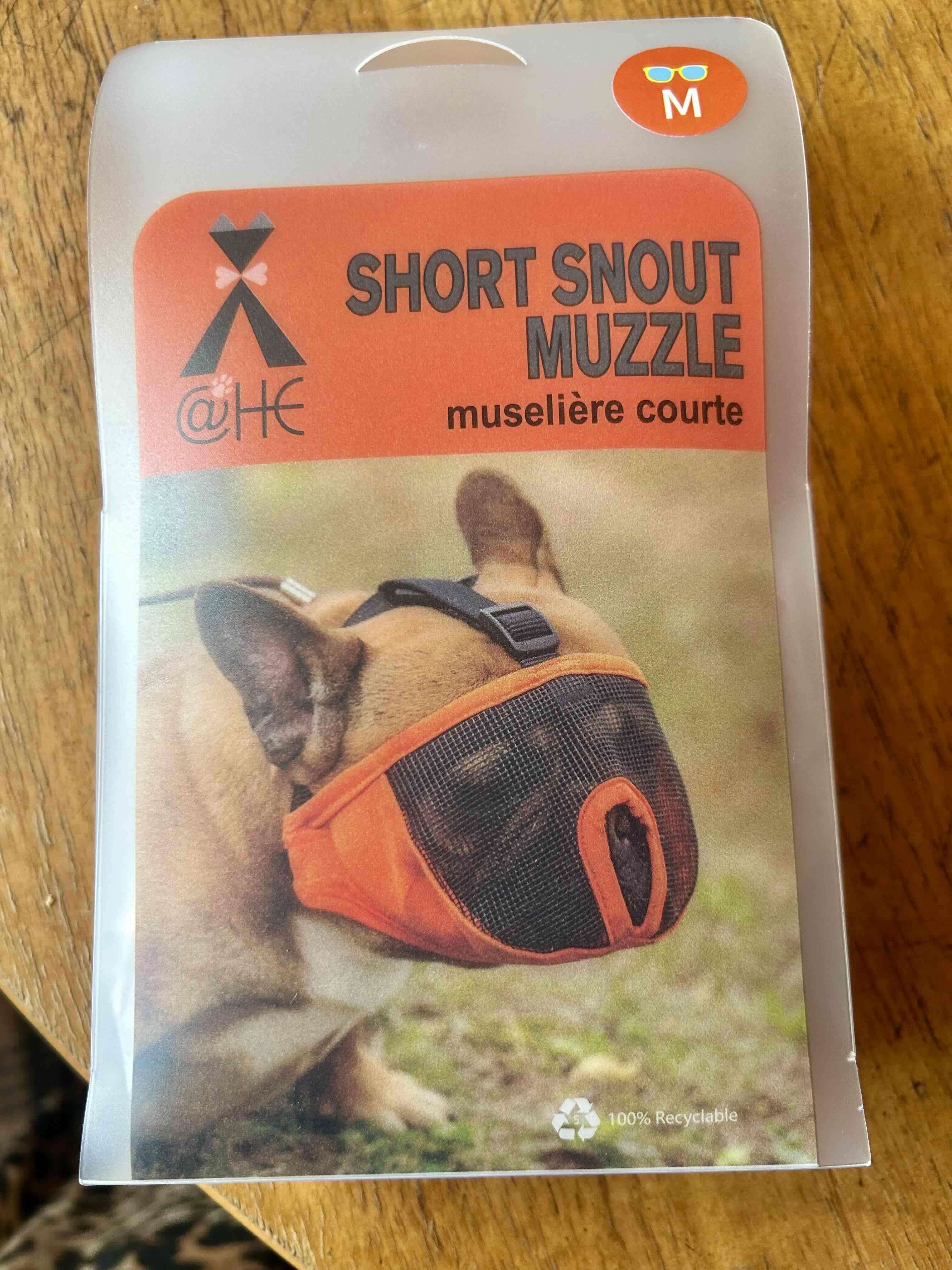 Bozal para hocico corto M