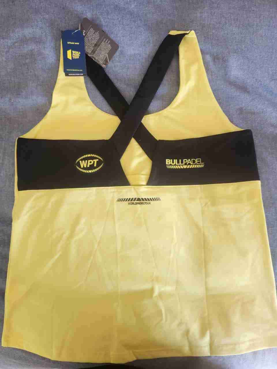 Polera deportiva amarilla World Padel Tour - 2