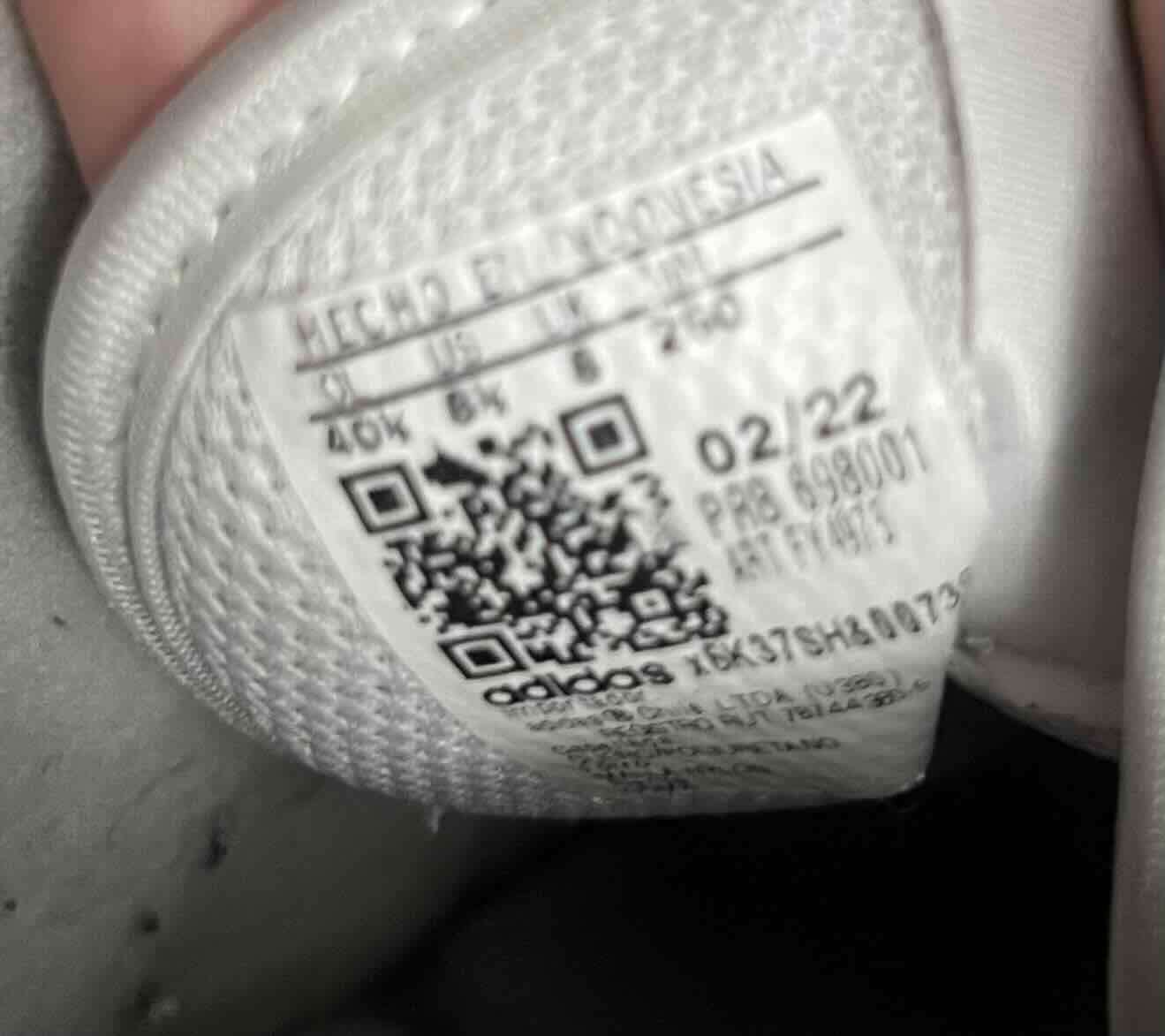 Zapatillas deportivas blancas Adidas - miniatura 4