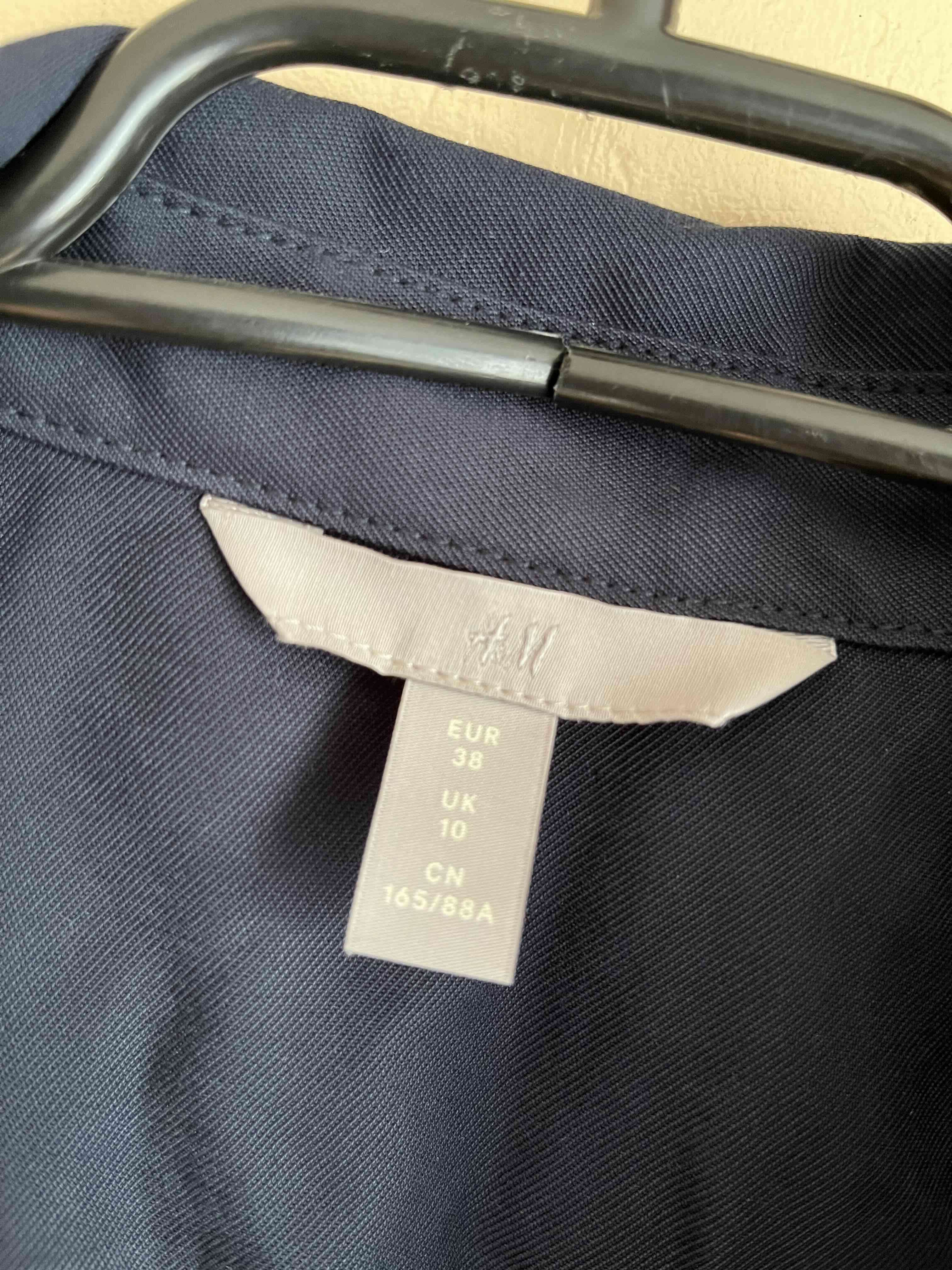 Vestido camisero azul HyM talla 38 - miniatura 2