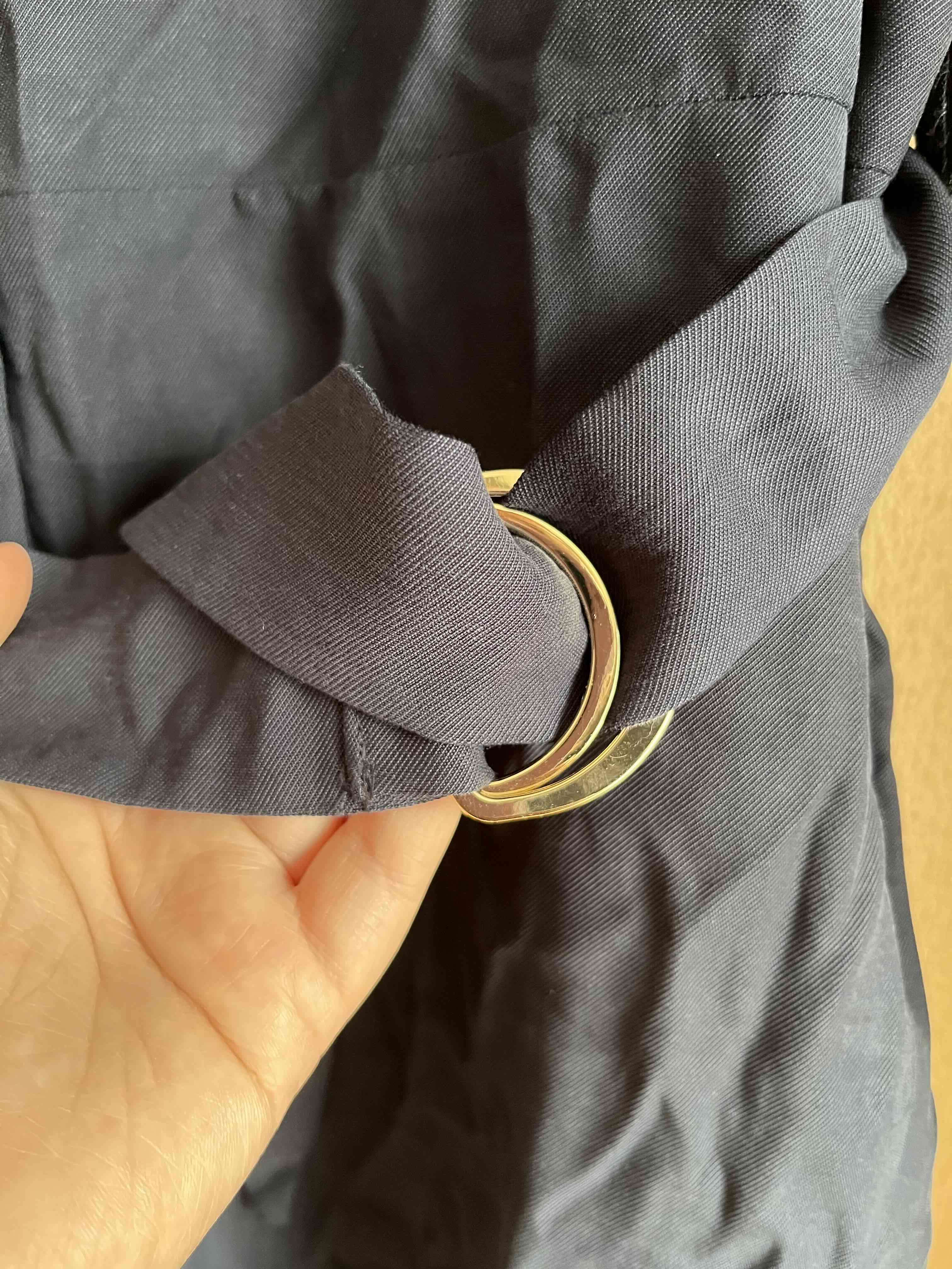 Vestido camisero azul HyM talla 38 - miniatura 3