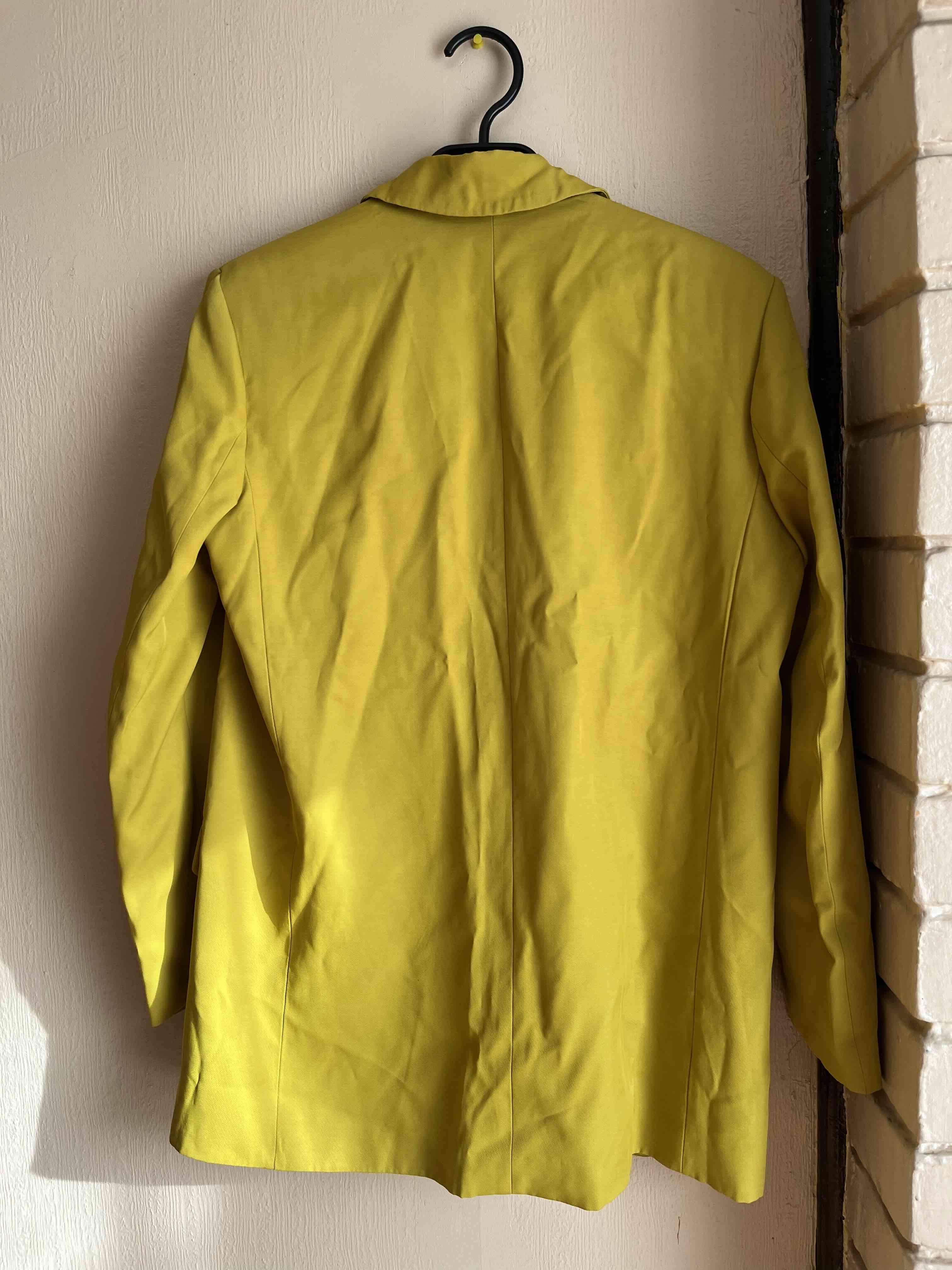 Blazer verde/amarillo ZARA talla M - miniatura 2