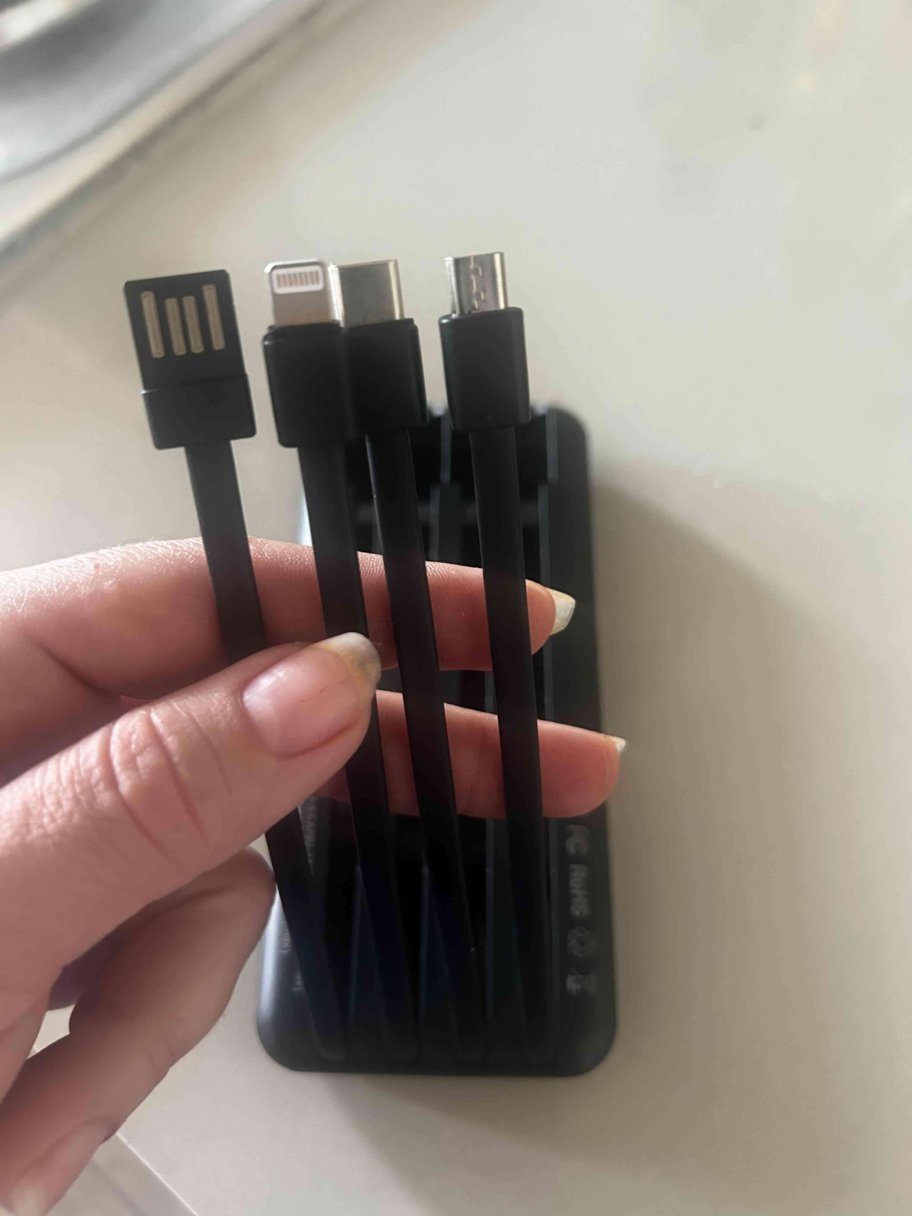 Cargador portátil multiusos negro - miniatura 2