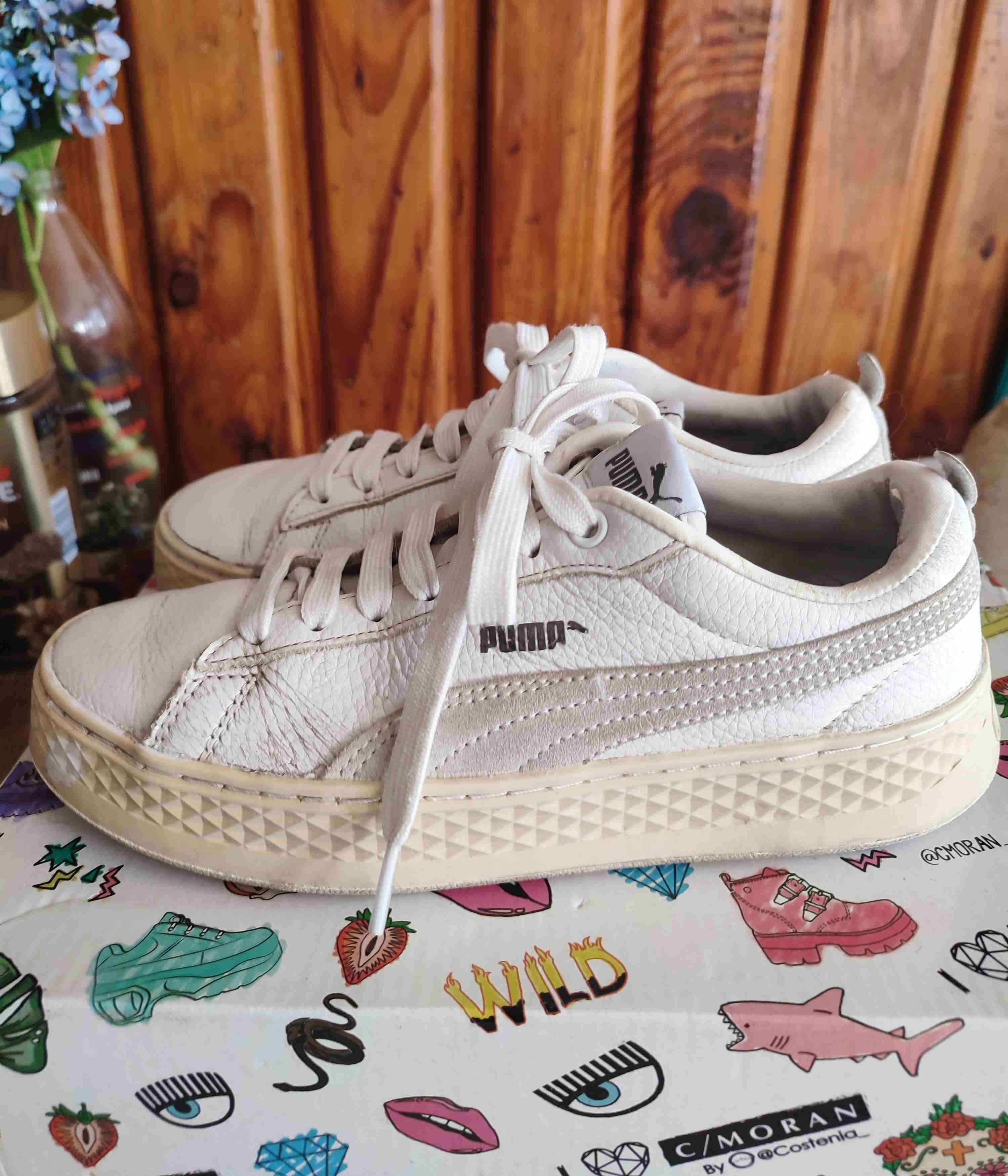 Zapatillas Puma blancas - 1