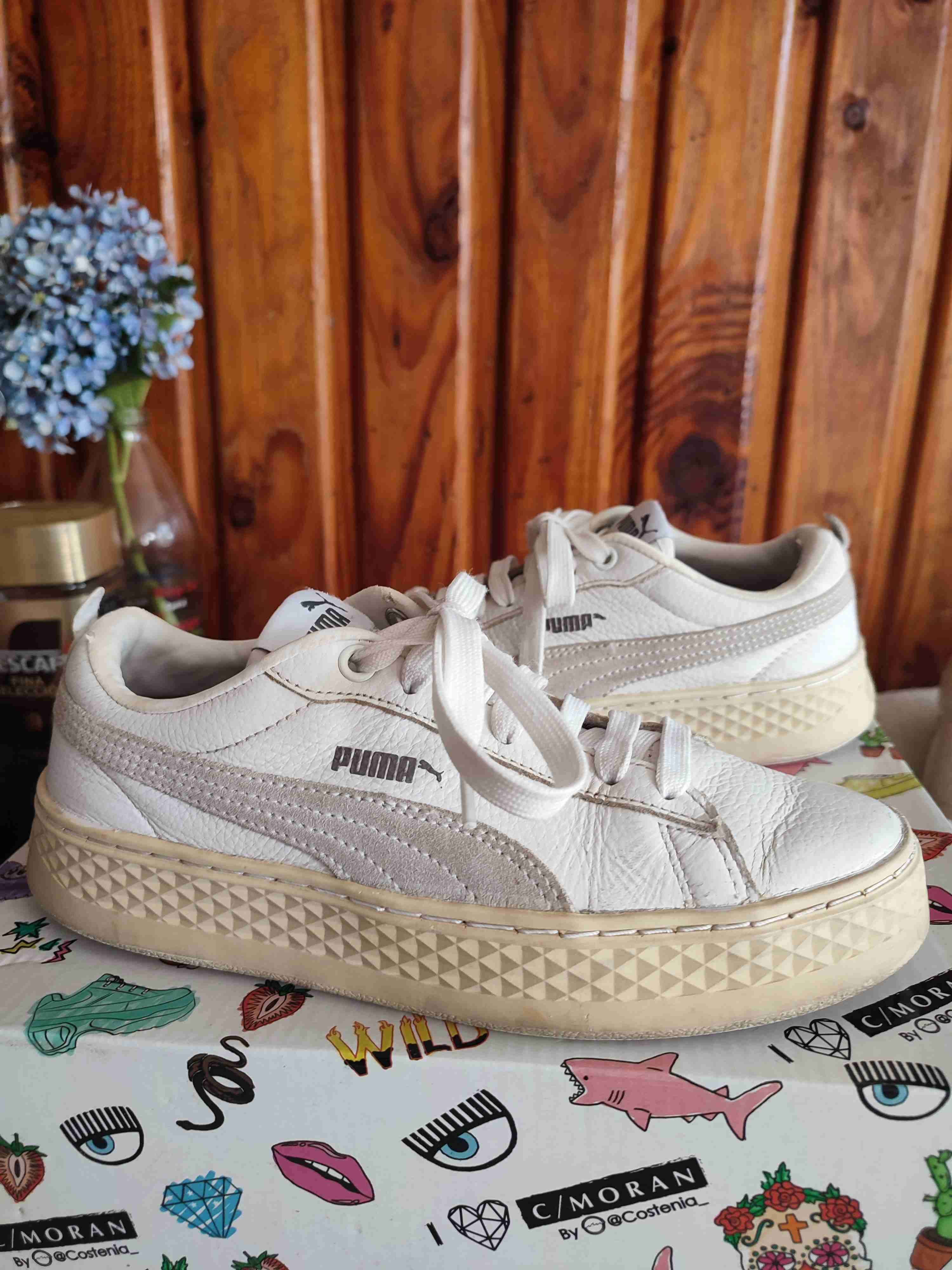 Zapatillas Puma blancas - 4