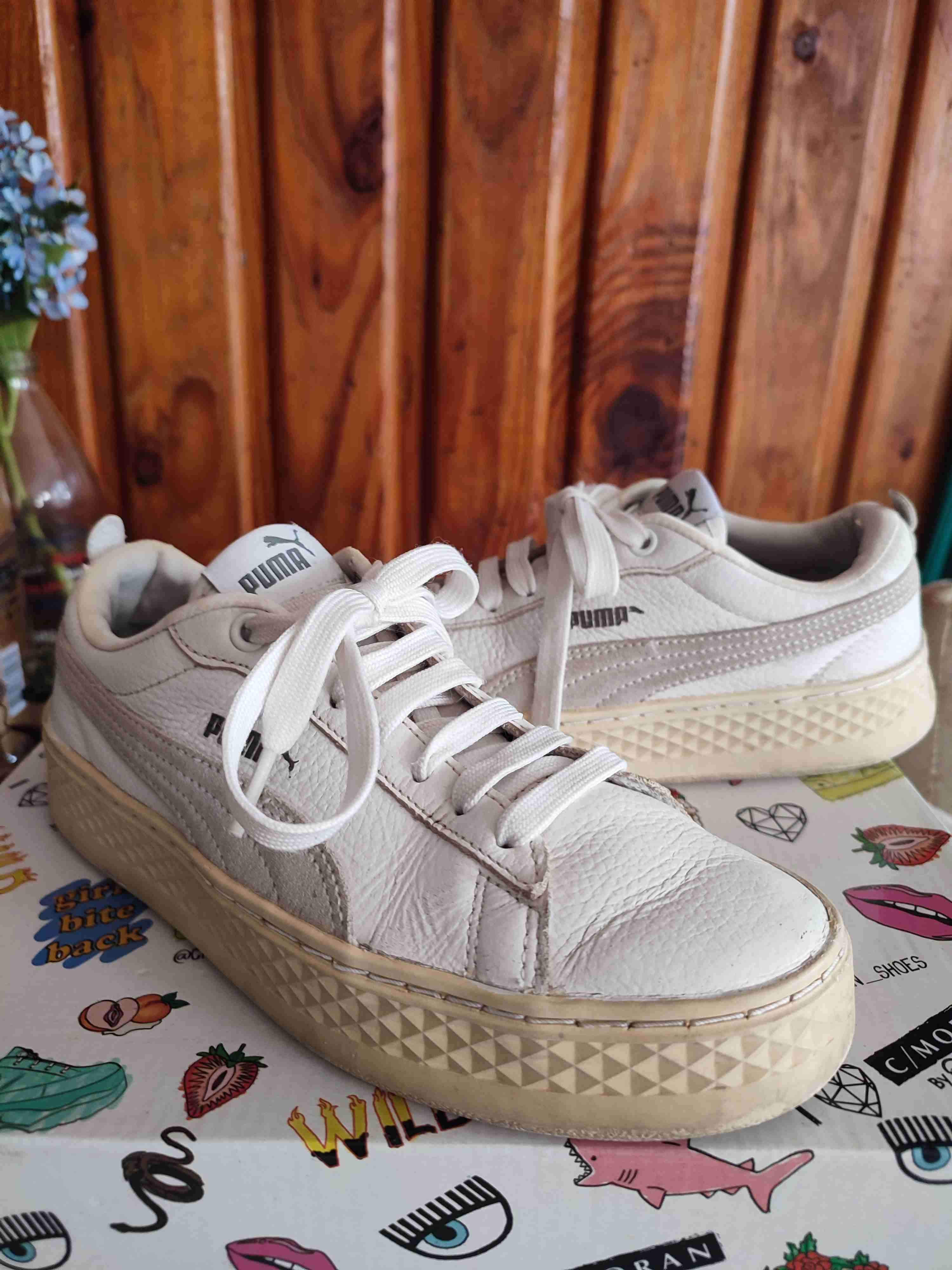 Zapatillas Puma blancas - 5