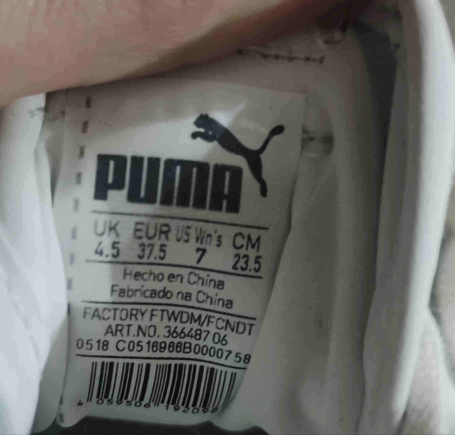 Zapatillas Puma blancas - 6