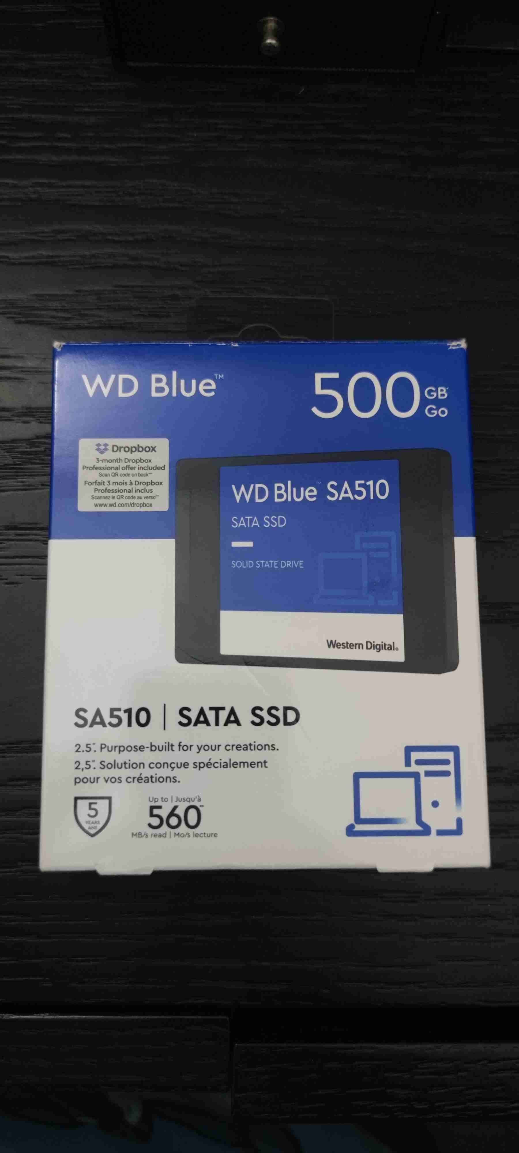 SSD WD Blue SA510 500GB - miniatura 1