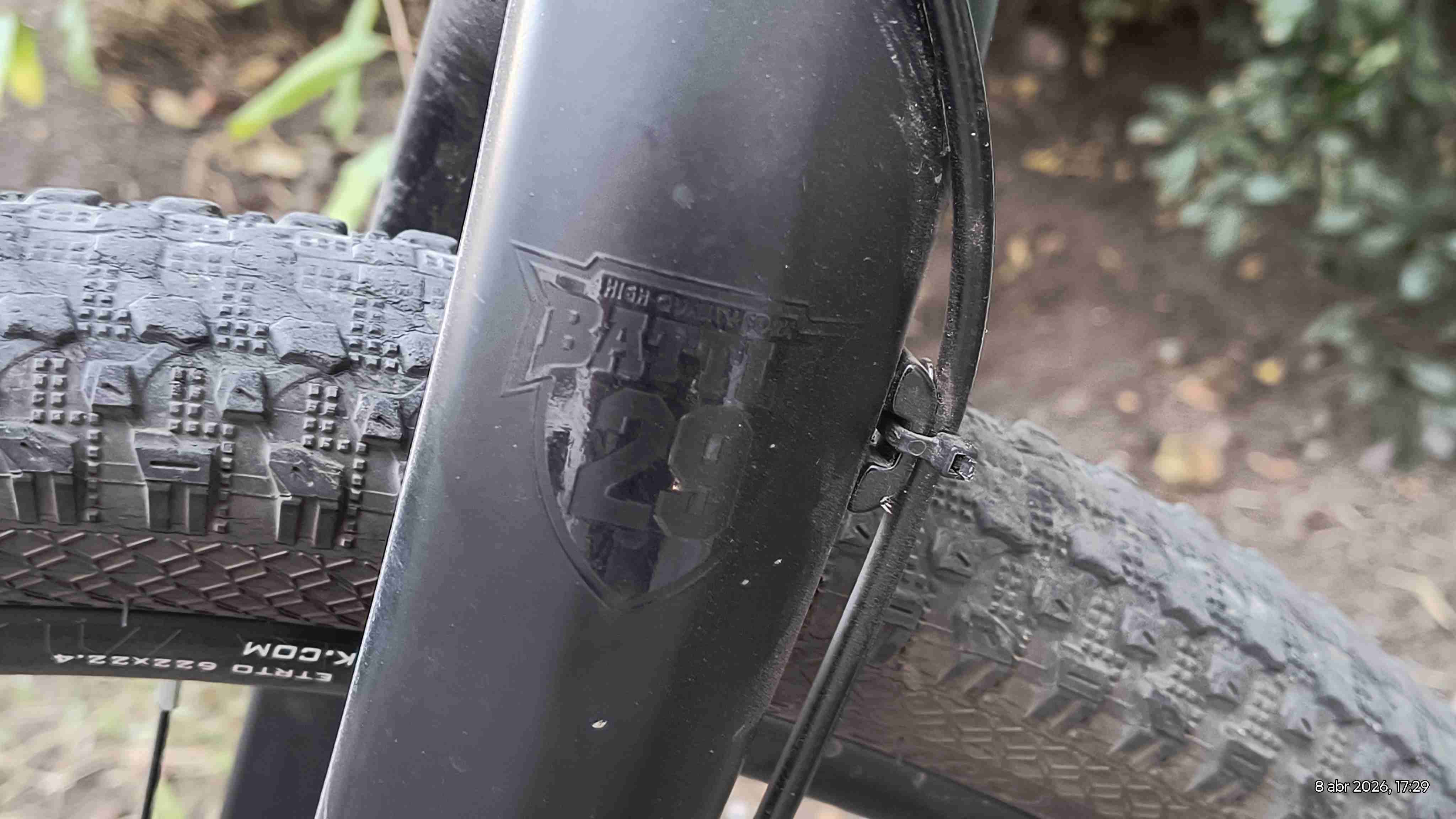 Bicicleta Venzo verde y negra - miniatura 3