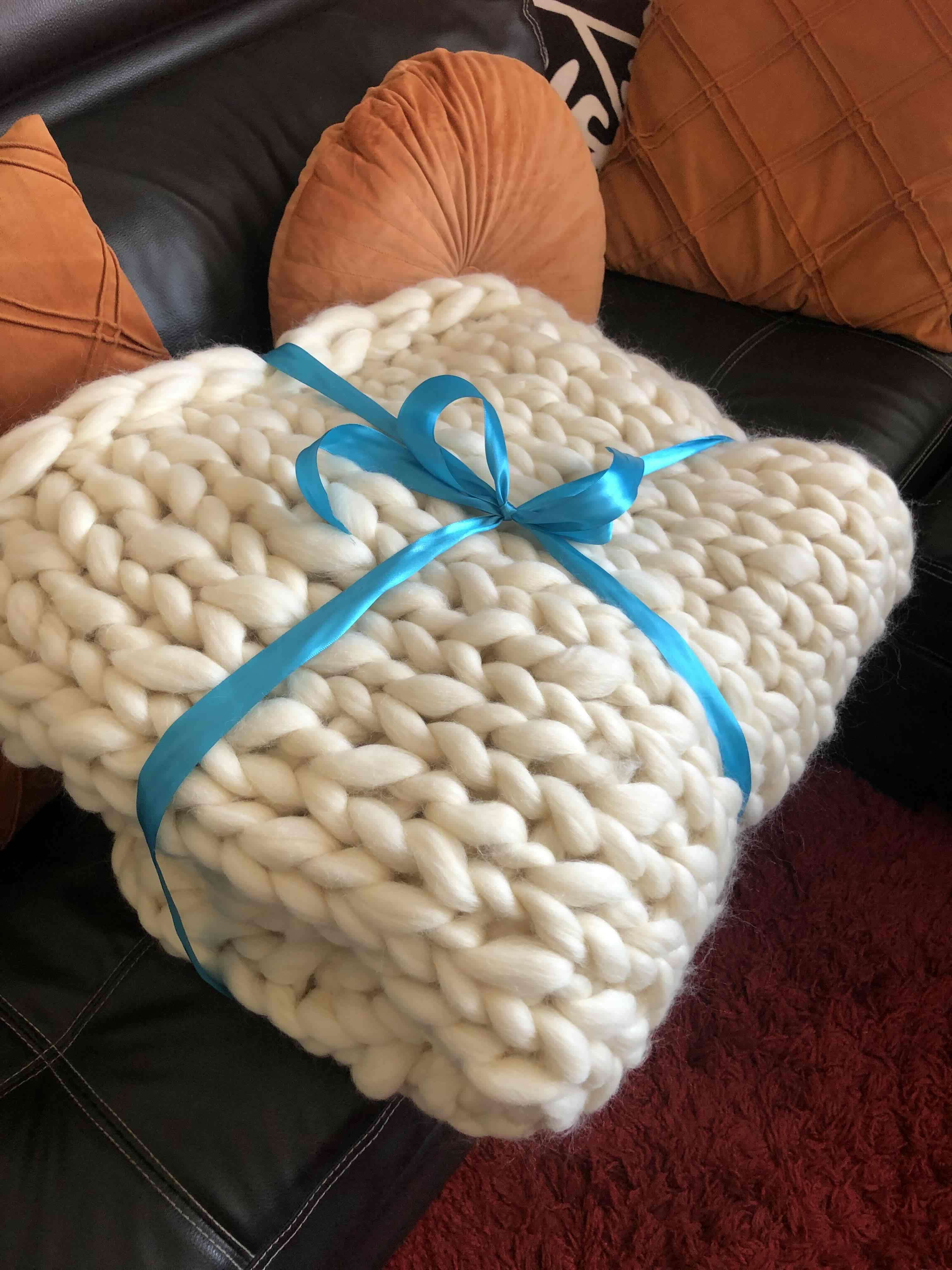 Manta gruesa de vellón corriedale - 1