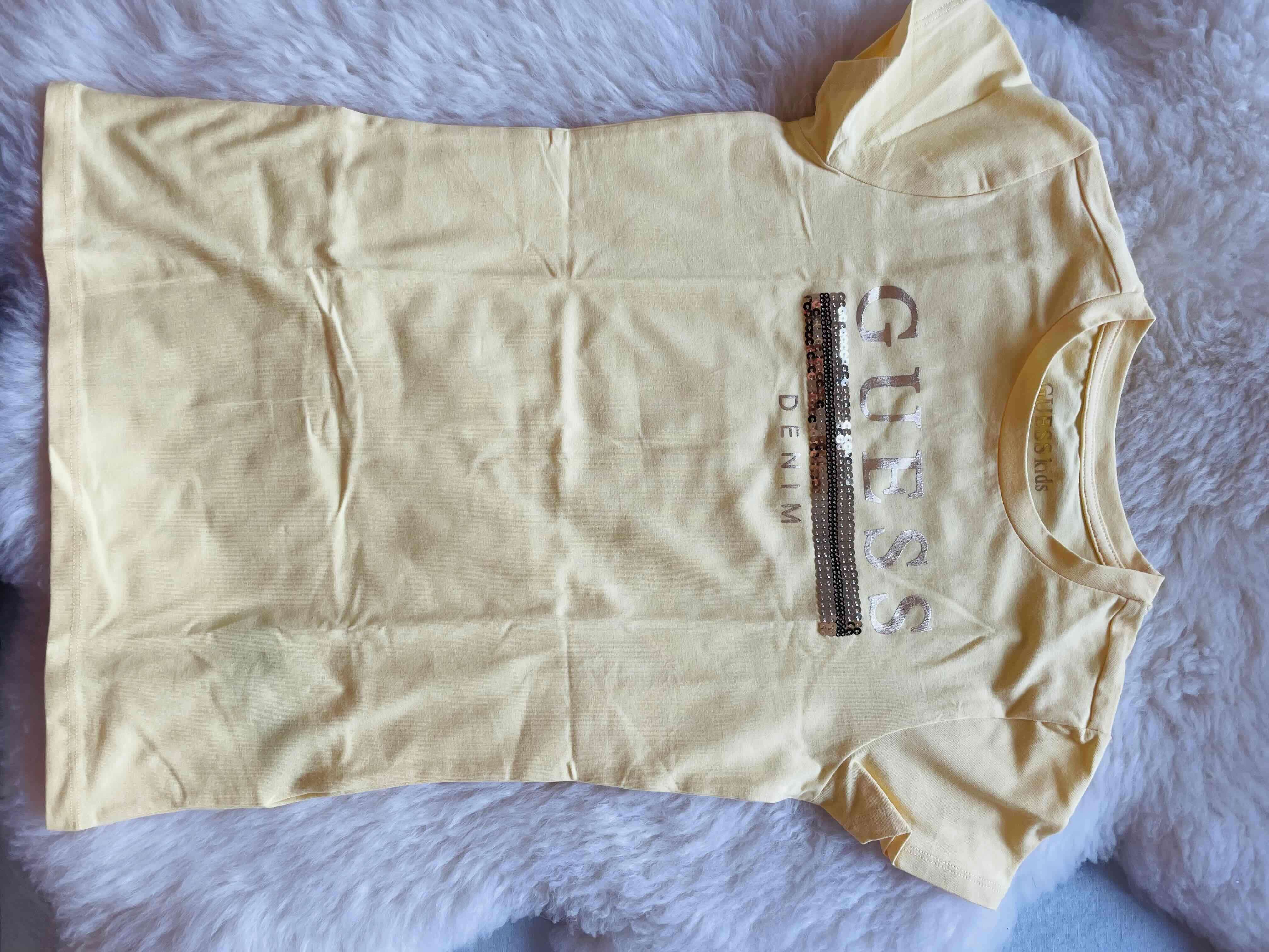 Polera amarilla Guess Kids