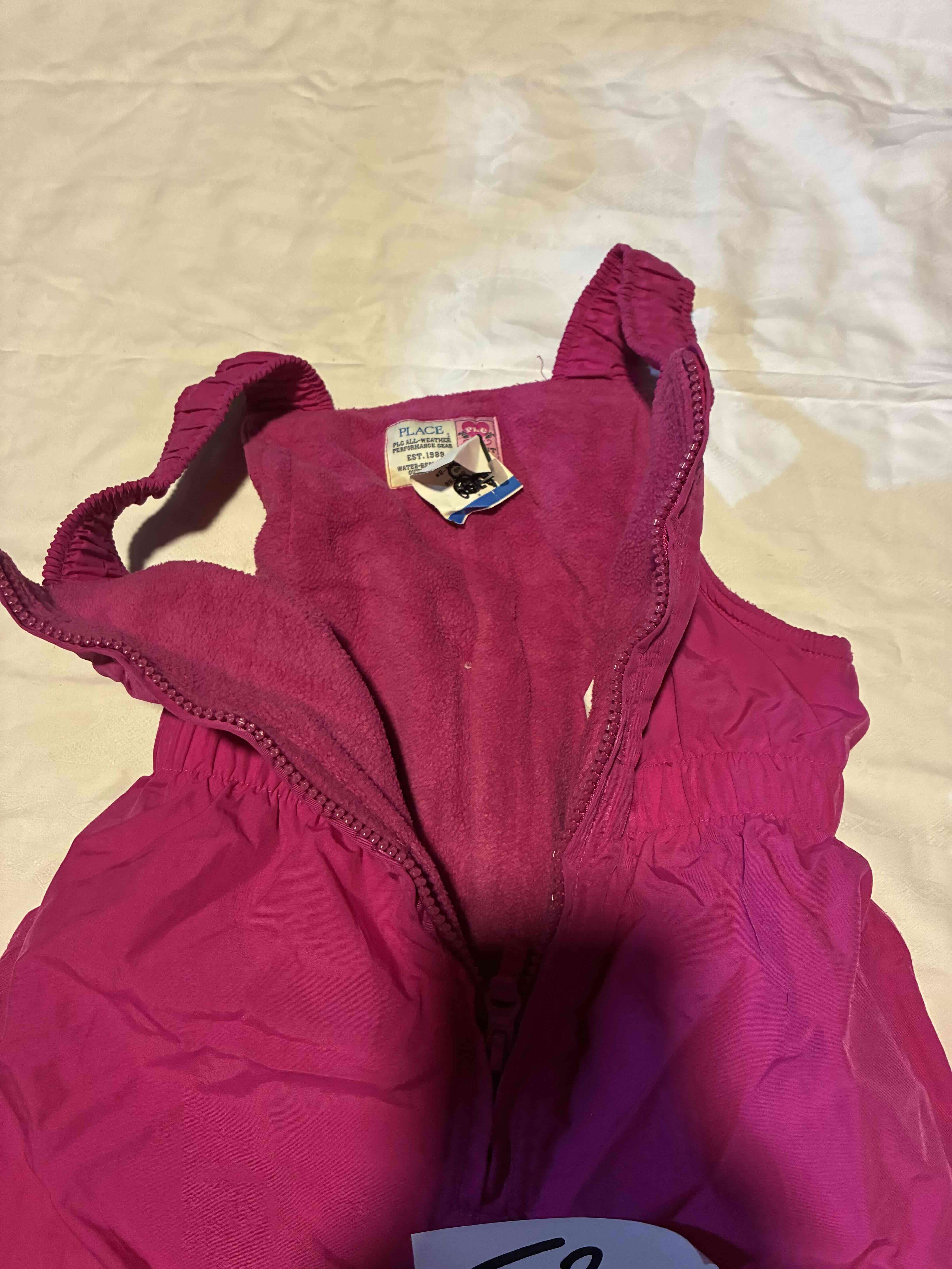 Jardinera nieve impermeable rosada T3 - miniatura 2