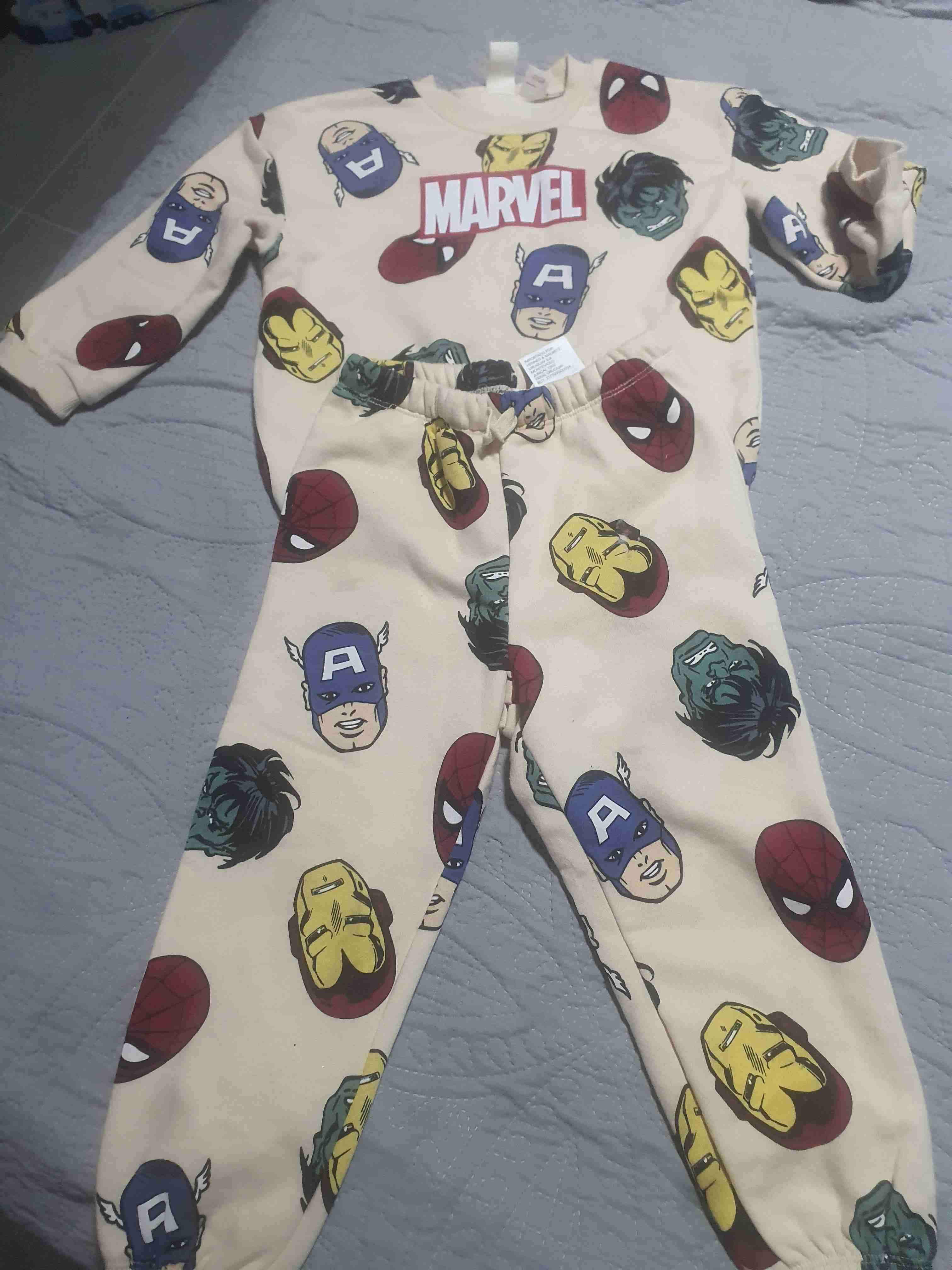 Buzo completo  infantil Marvel estampado - miniatura 2