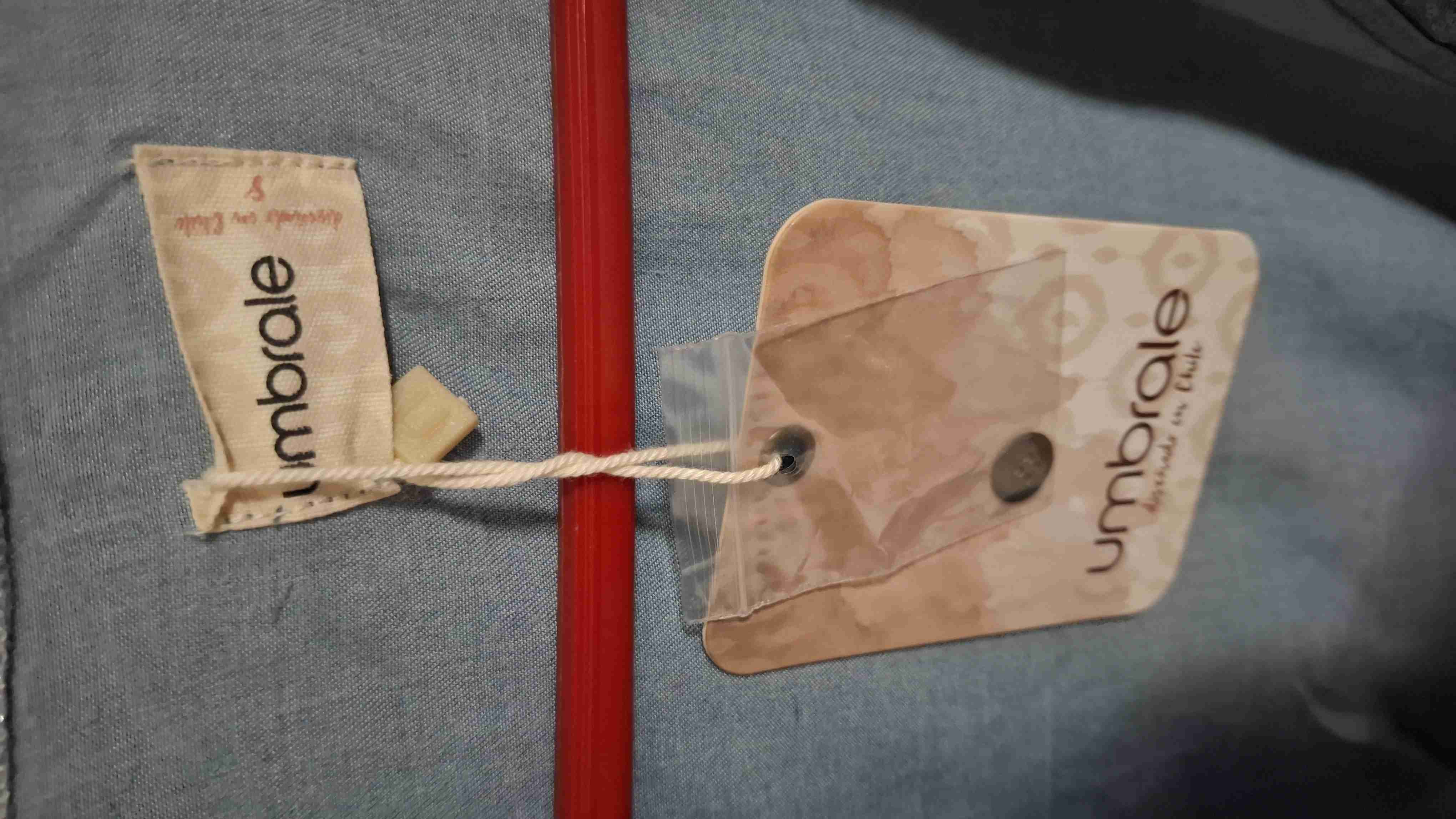 Camisa denim floral Umbrale - miniatura 2