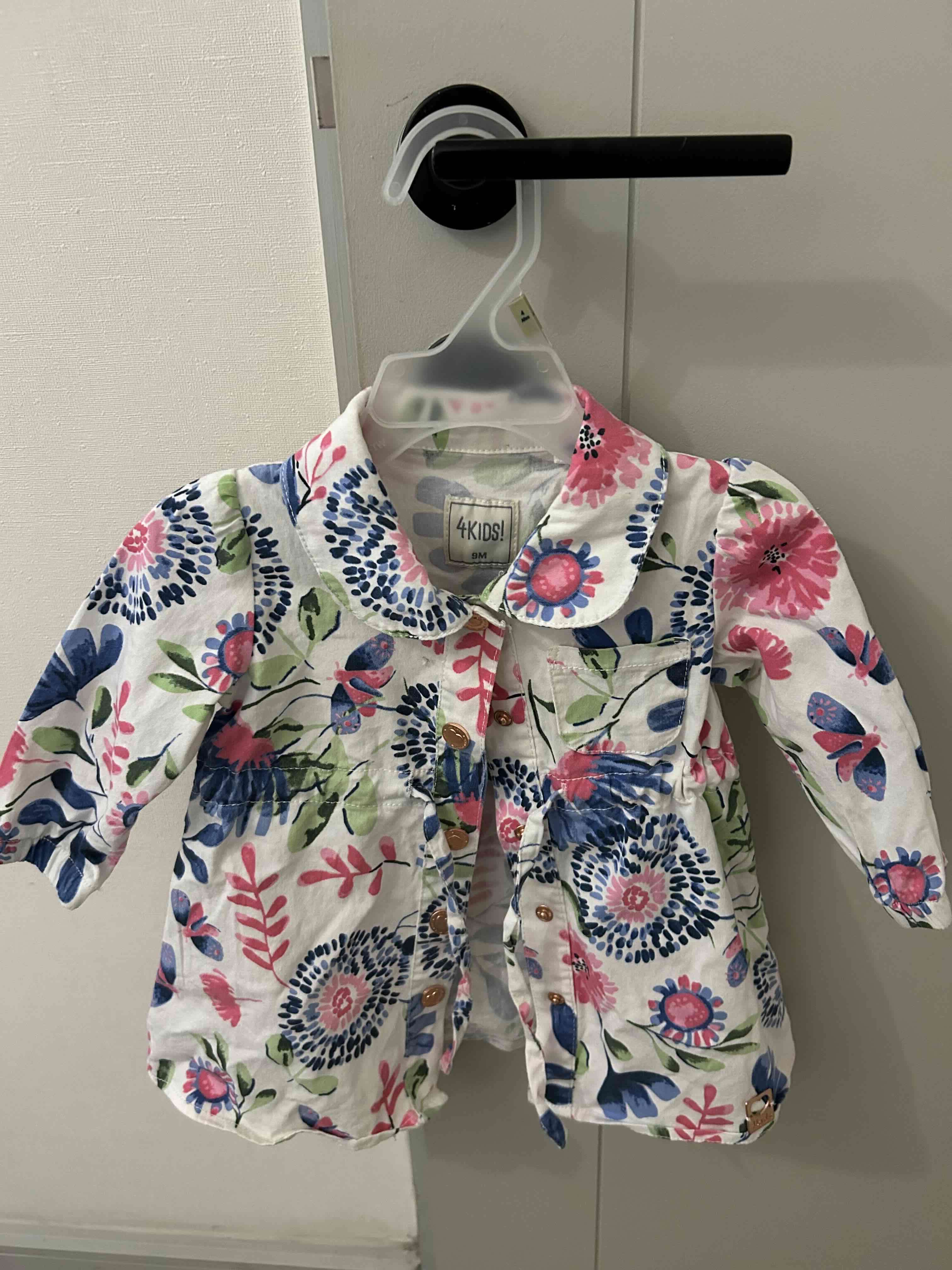 Vestido denim infantil - miniatura 2