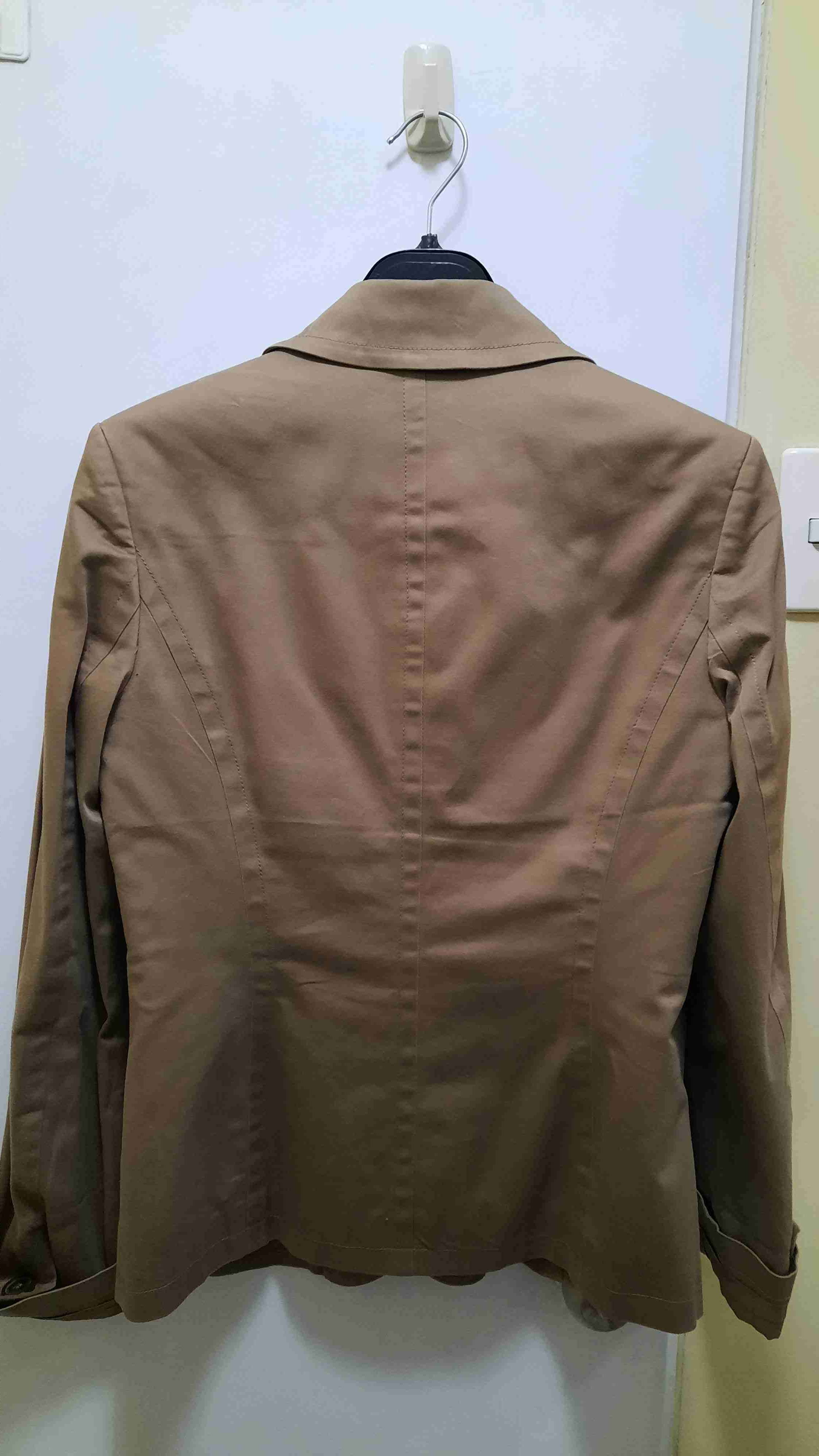 Blazer beige para mujer Esprit - miniatura 4