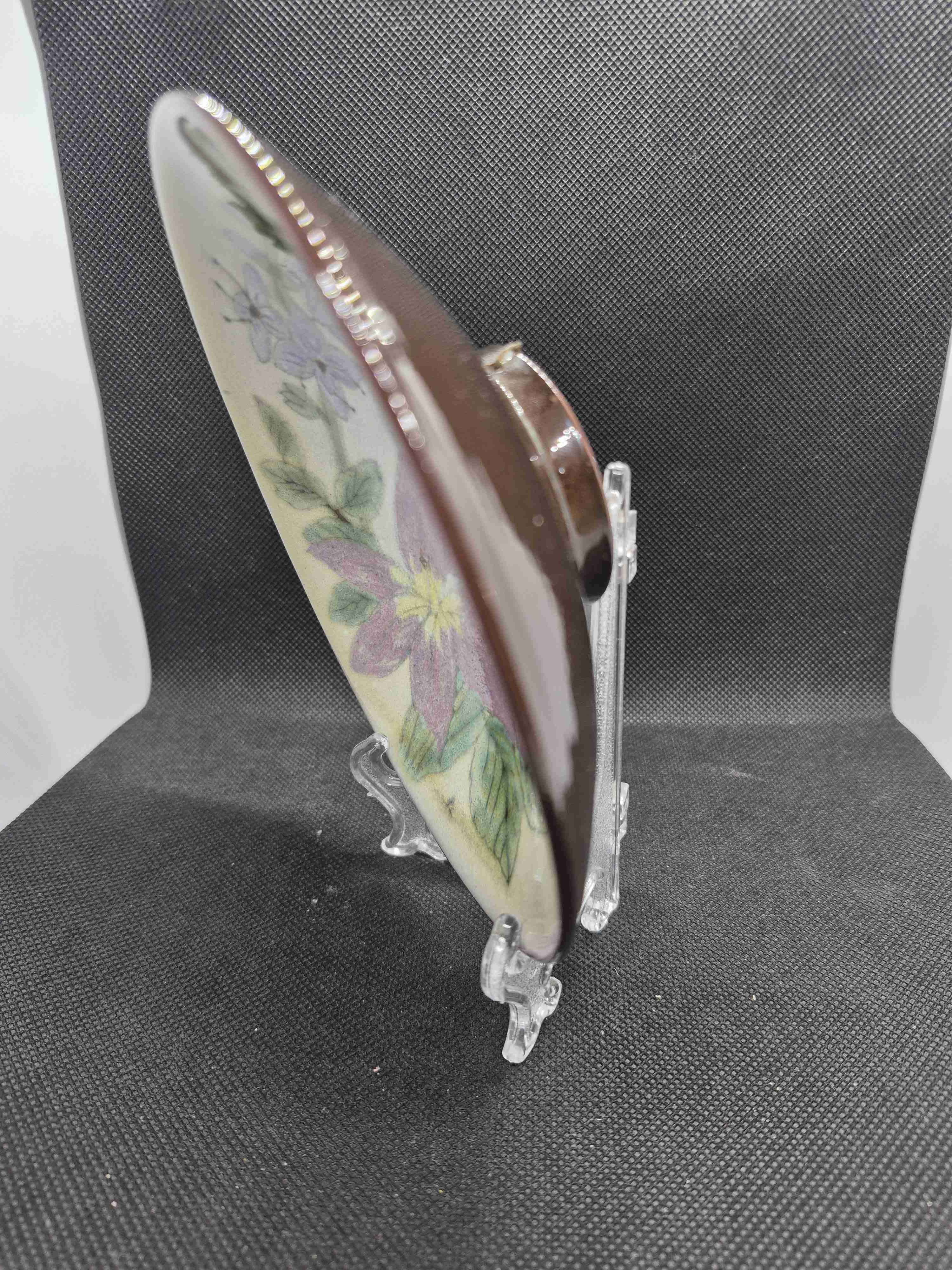 Plato decorativo floral vintage - miniatura 2