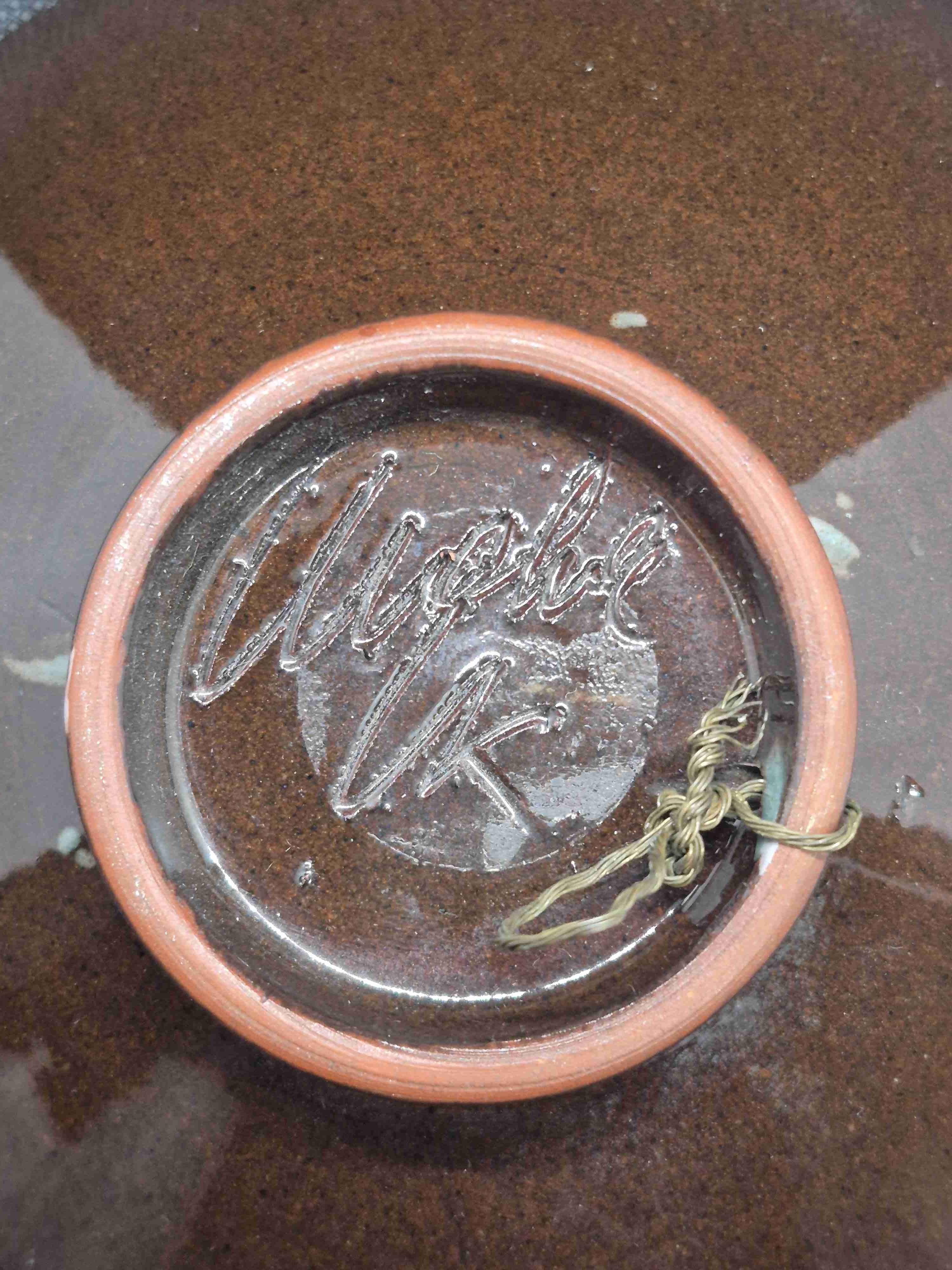 Plato decorativo floral vintage - miniatura 4