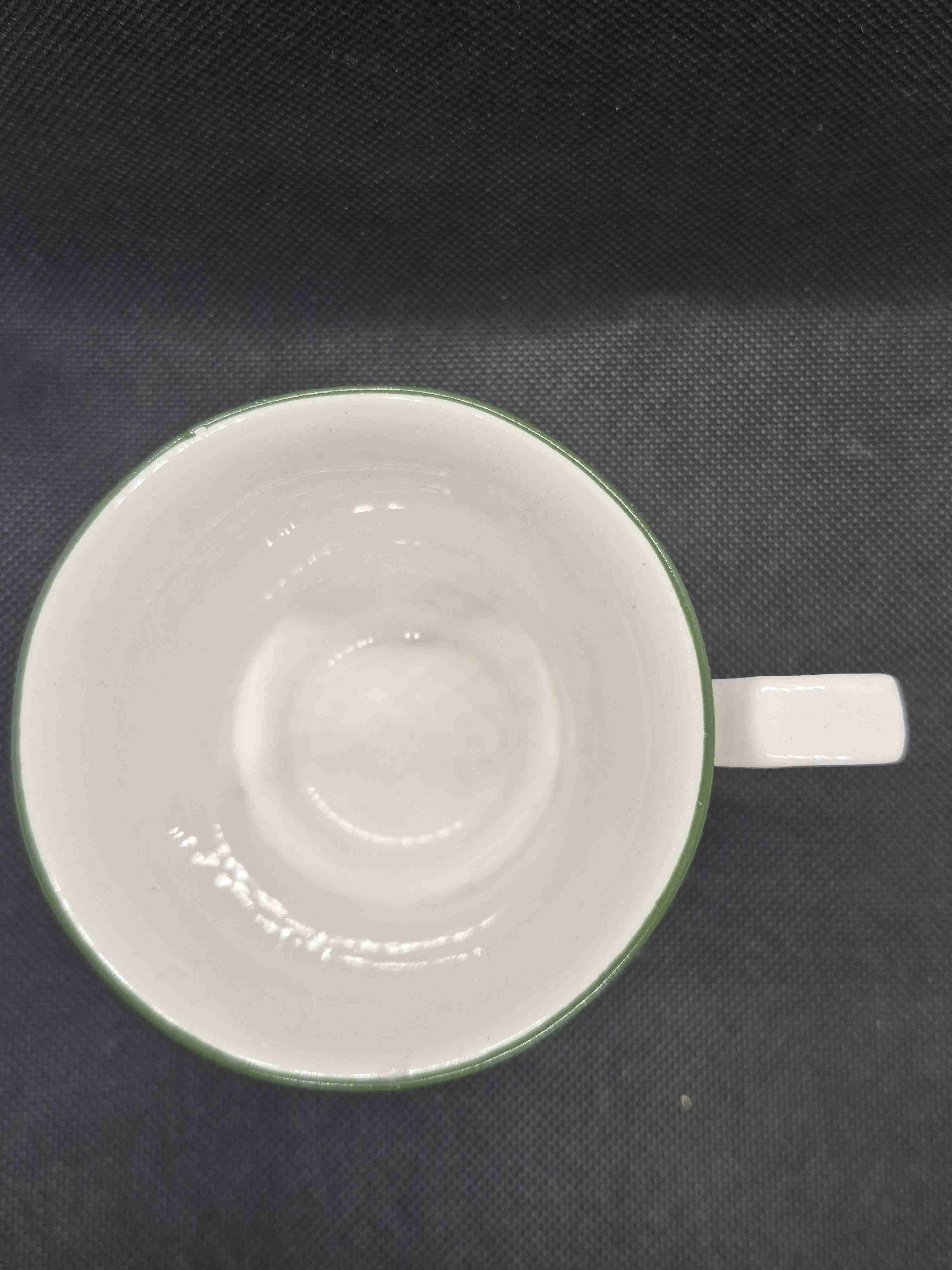 Set de taza y platos floreados - miniatura 6